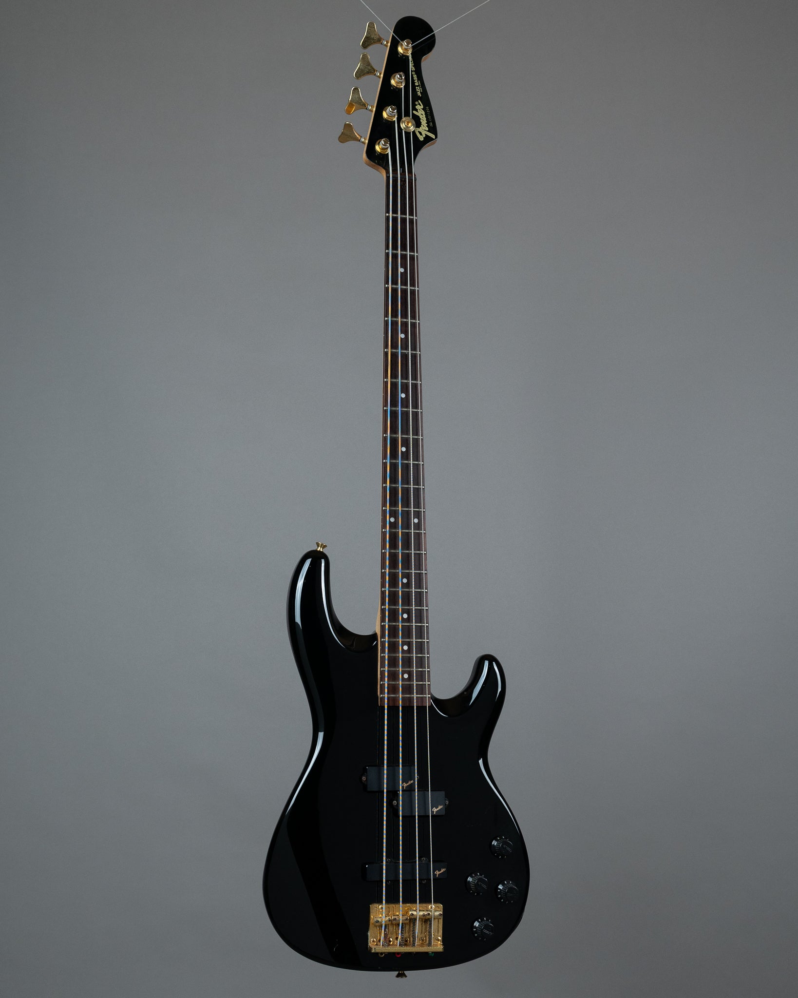 c1993 Fender PJR-65 Contemporary Jazz Bass Special (Japan, Black, Gold Hardware)
