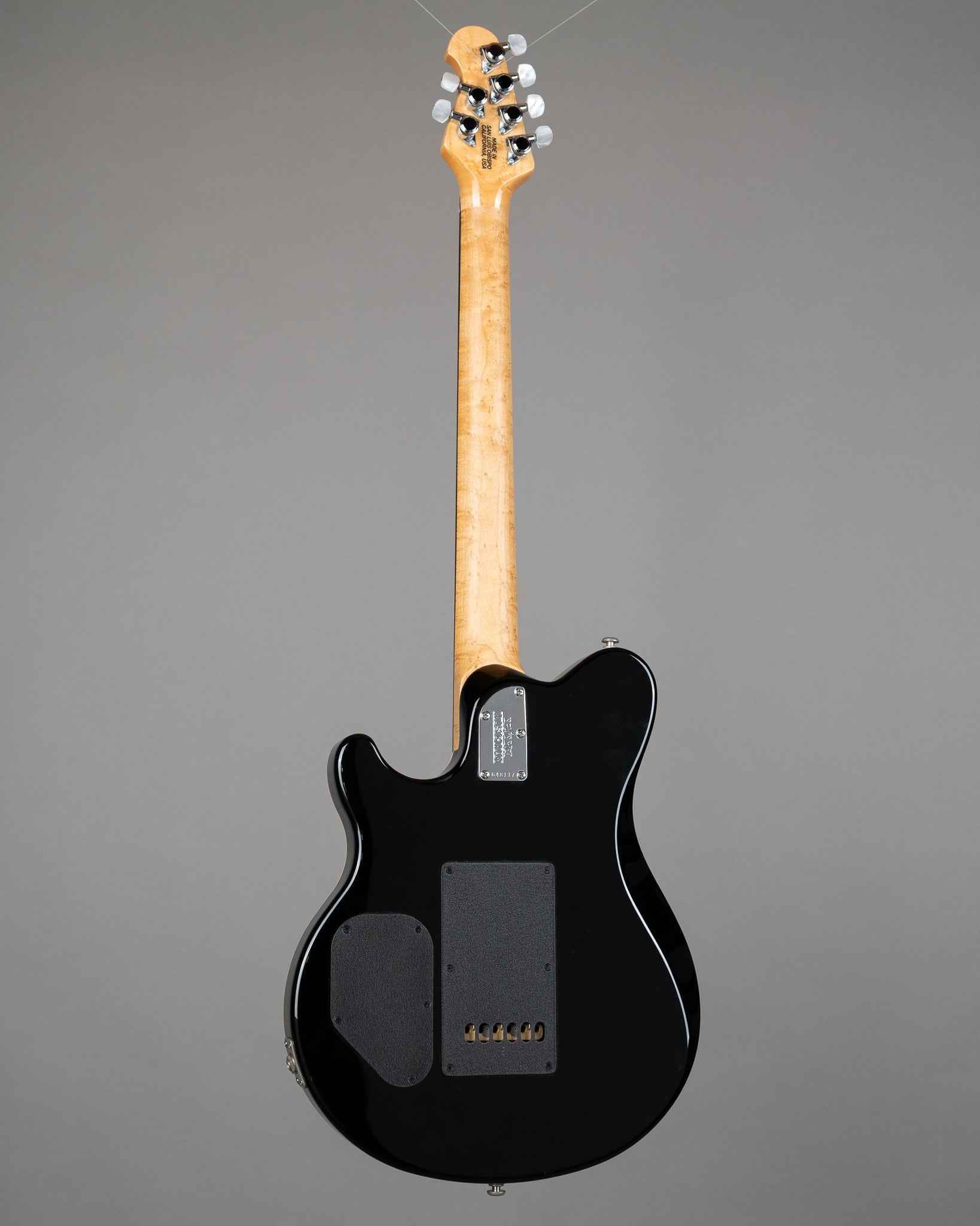 2009 Ernie Ball Music Man Axis Super Sport HH (USA, Transparent Blue, OHSC) #G48117