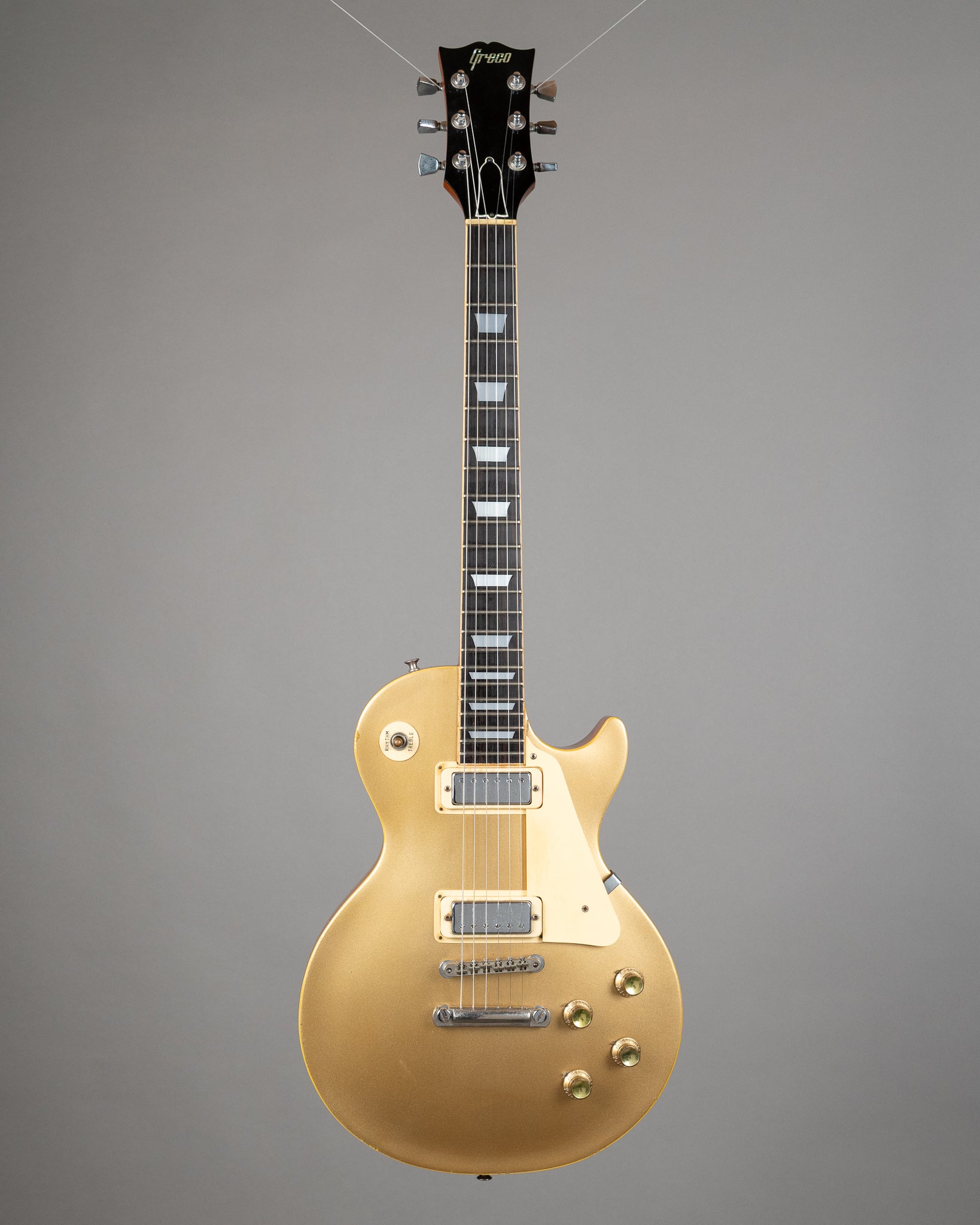 1978 Greco EG-600GS Les Paul Deluxe (Japan, Goldtop, HSC)