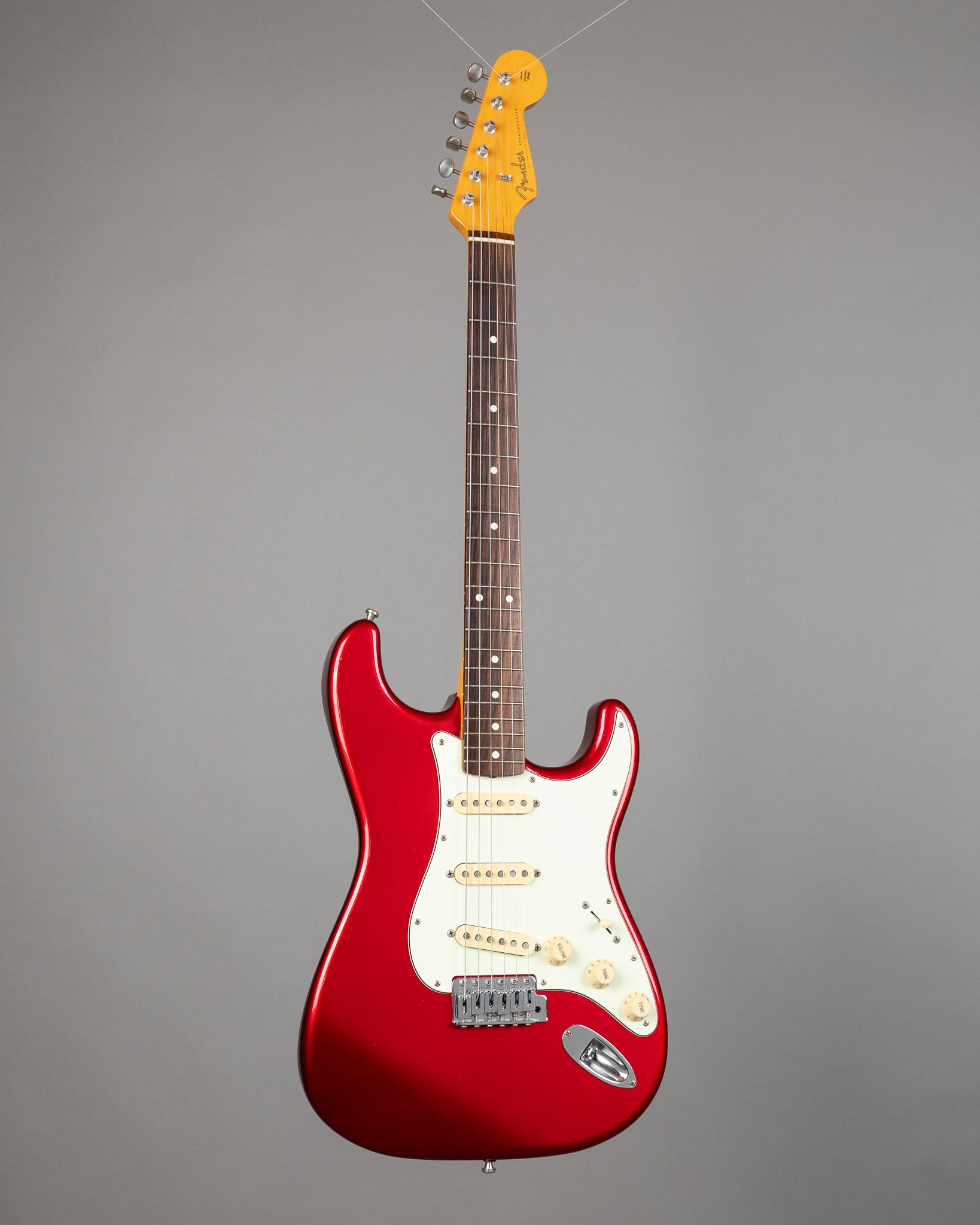 2004 Fender 62-TX '62 RI Stratocaster (Japan, Candy Apple Red)