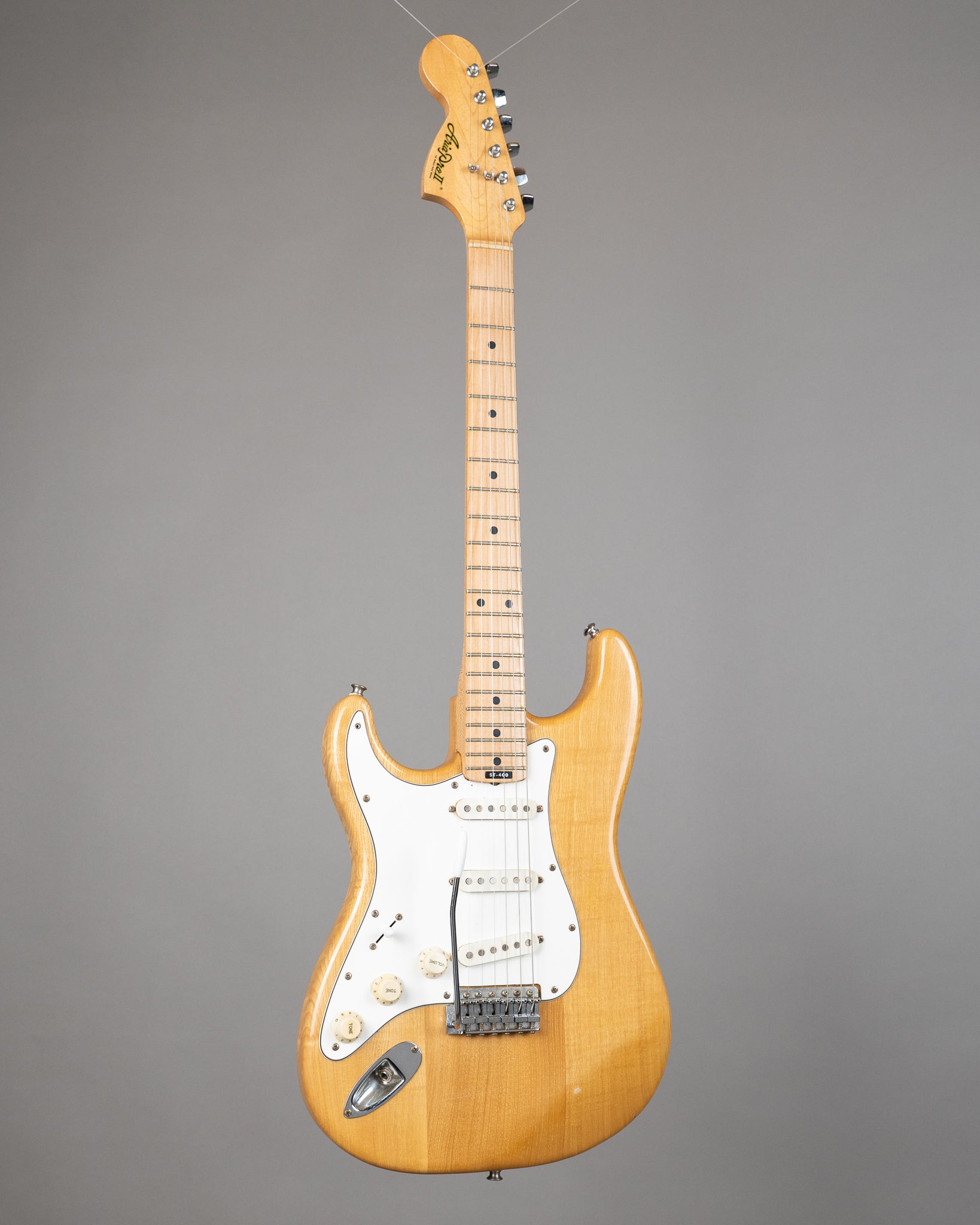 1978 Aria Pro II ST-400 (Japan, Natural, Left-Handed)