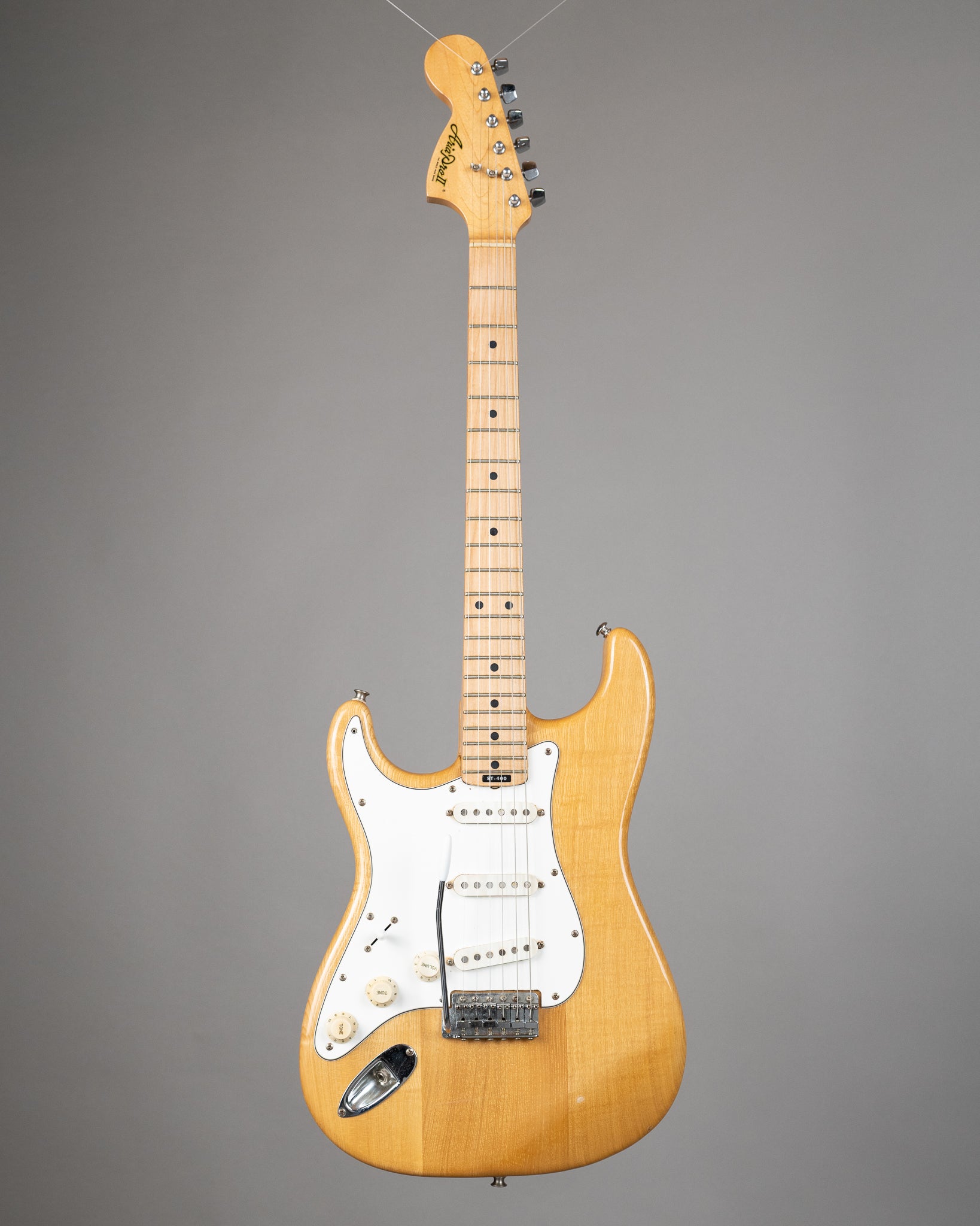 1978 Aria Pro II ST-400 (Japan, Natural, Left-Handed)
