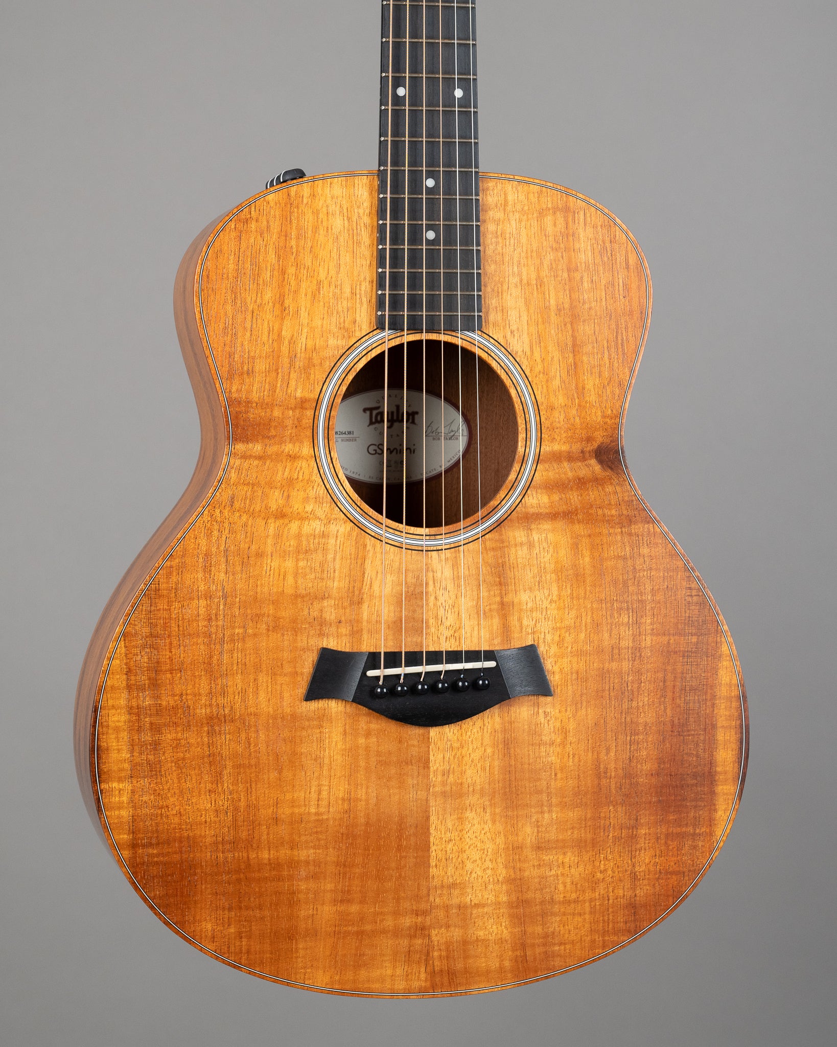 2021 Taylor GS Mini Koa (Mexico, Koa, Pickup, OGB)