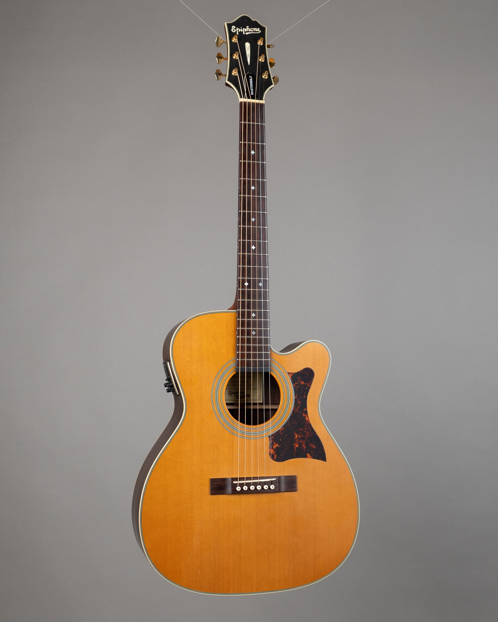 2008 Epiphone EF-500RCCENS Masterbilt (China, Natural, Pickup, OHSC)