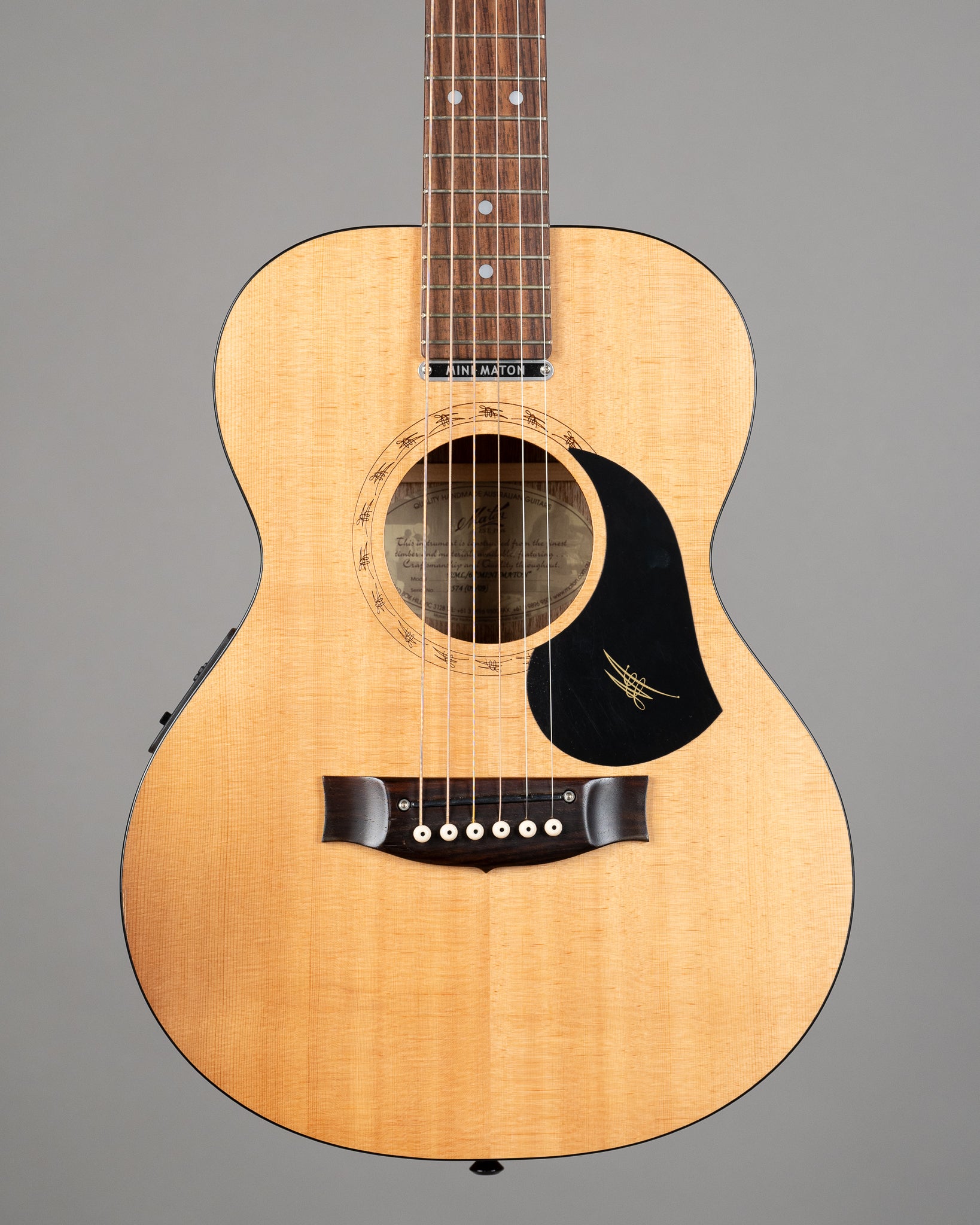 2009 Maton EML/6 'Mini Maton' (Australia, Natural, Pickup, OHSC)
