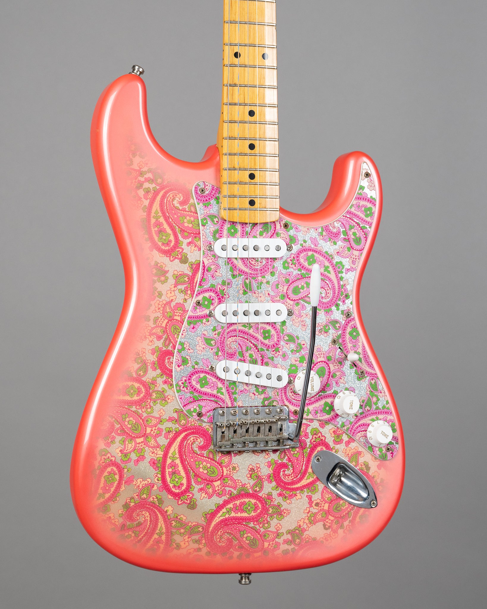 2002 Fender ST57-88PRD 'Paisley' Stratocaster (Japan, Pink Paisley, Paisley HC)