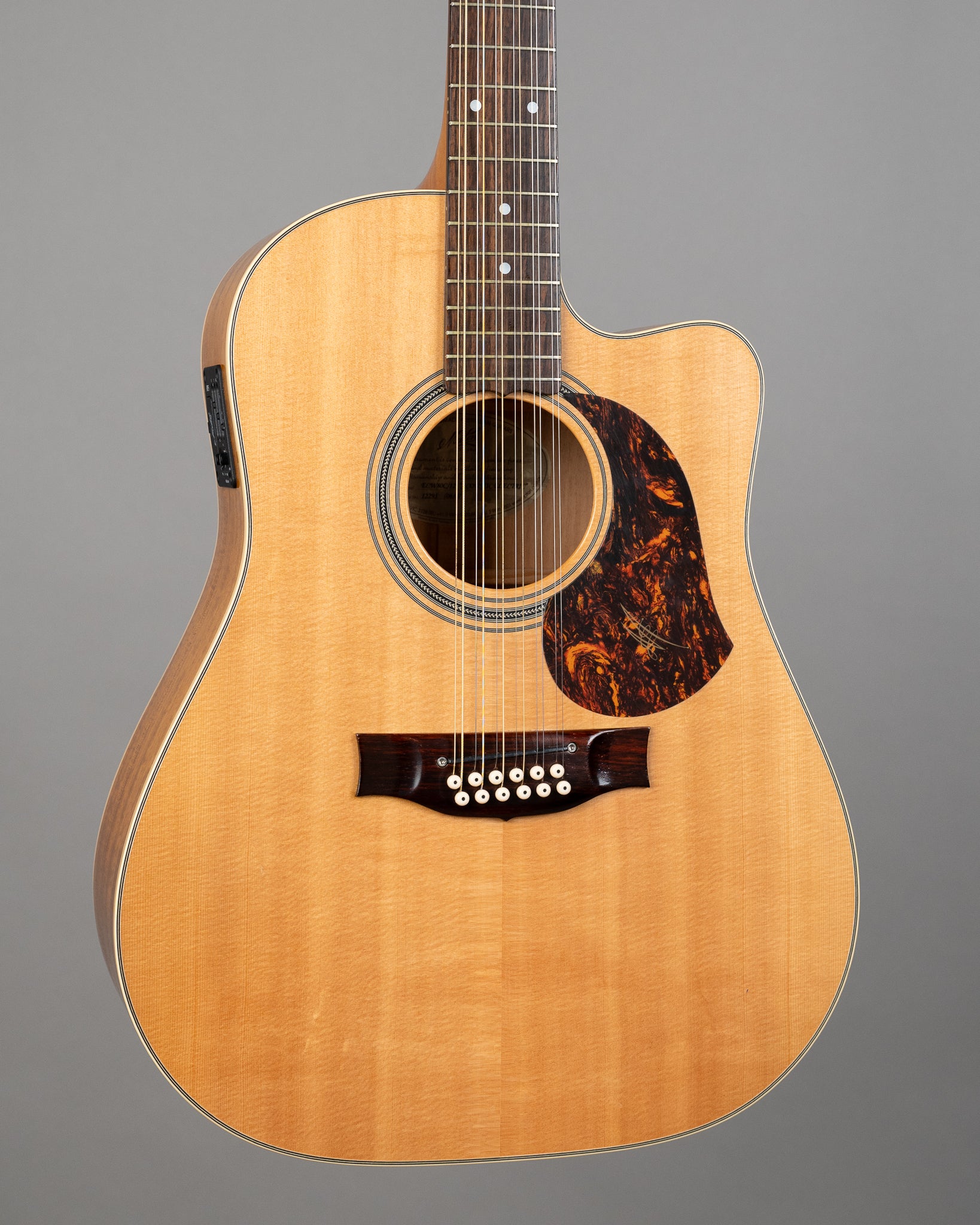 2007 Maton ECW80C/12 12 String (Australia, Natural, Pickup, OHSC)