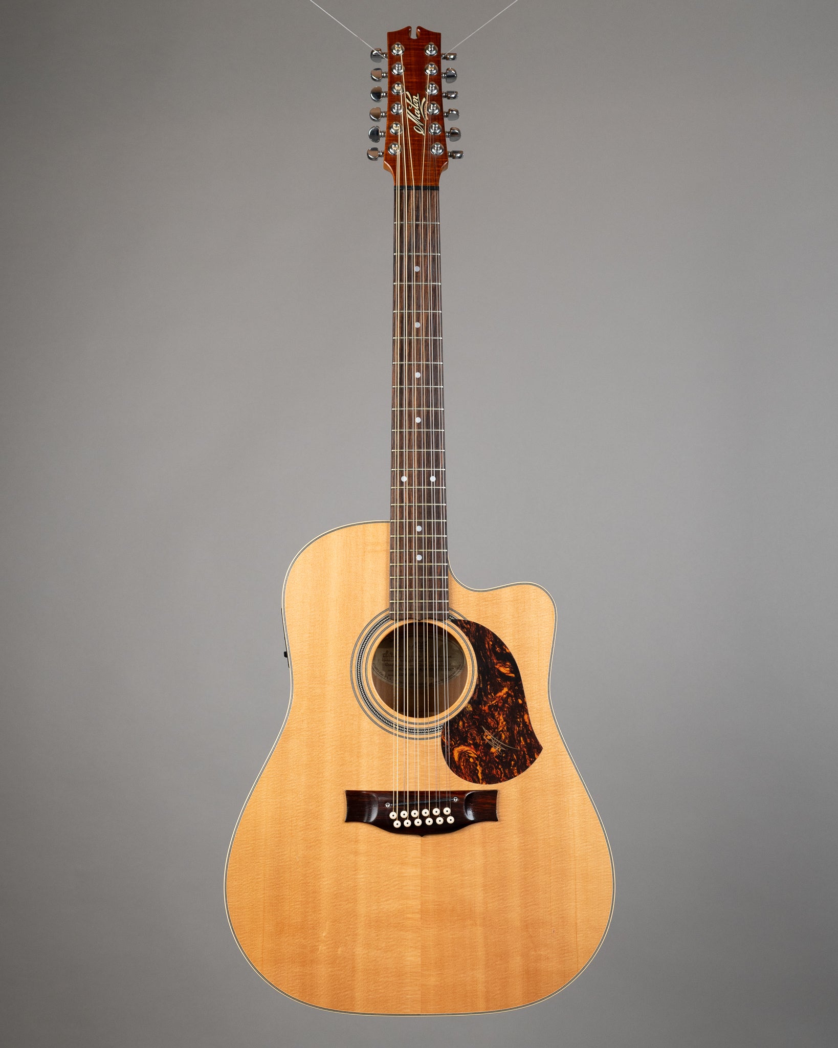 2007 Maton ECW80C/12 12 String (Australia, Natural, Pickup, OHSC)