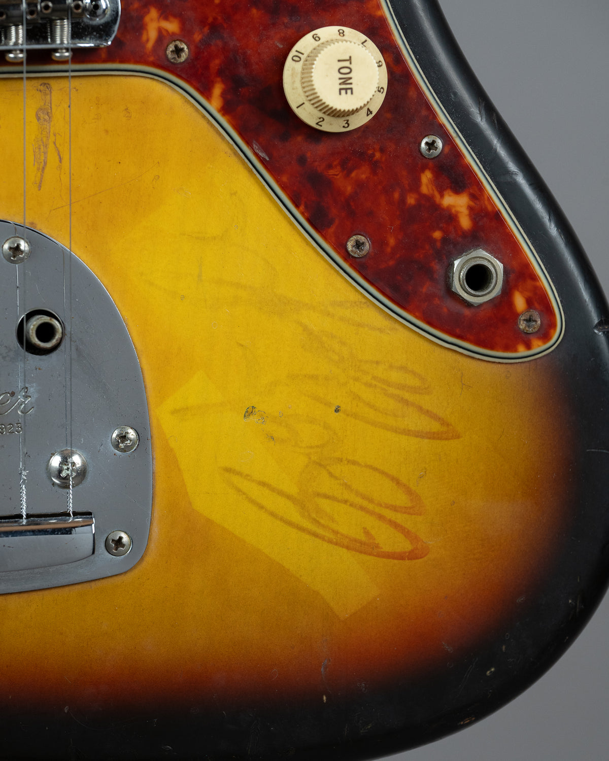 1965 Fender Jazzmaster (USA, Sunburst, Ventures signed, HSC)