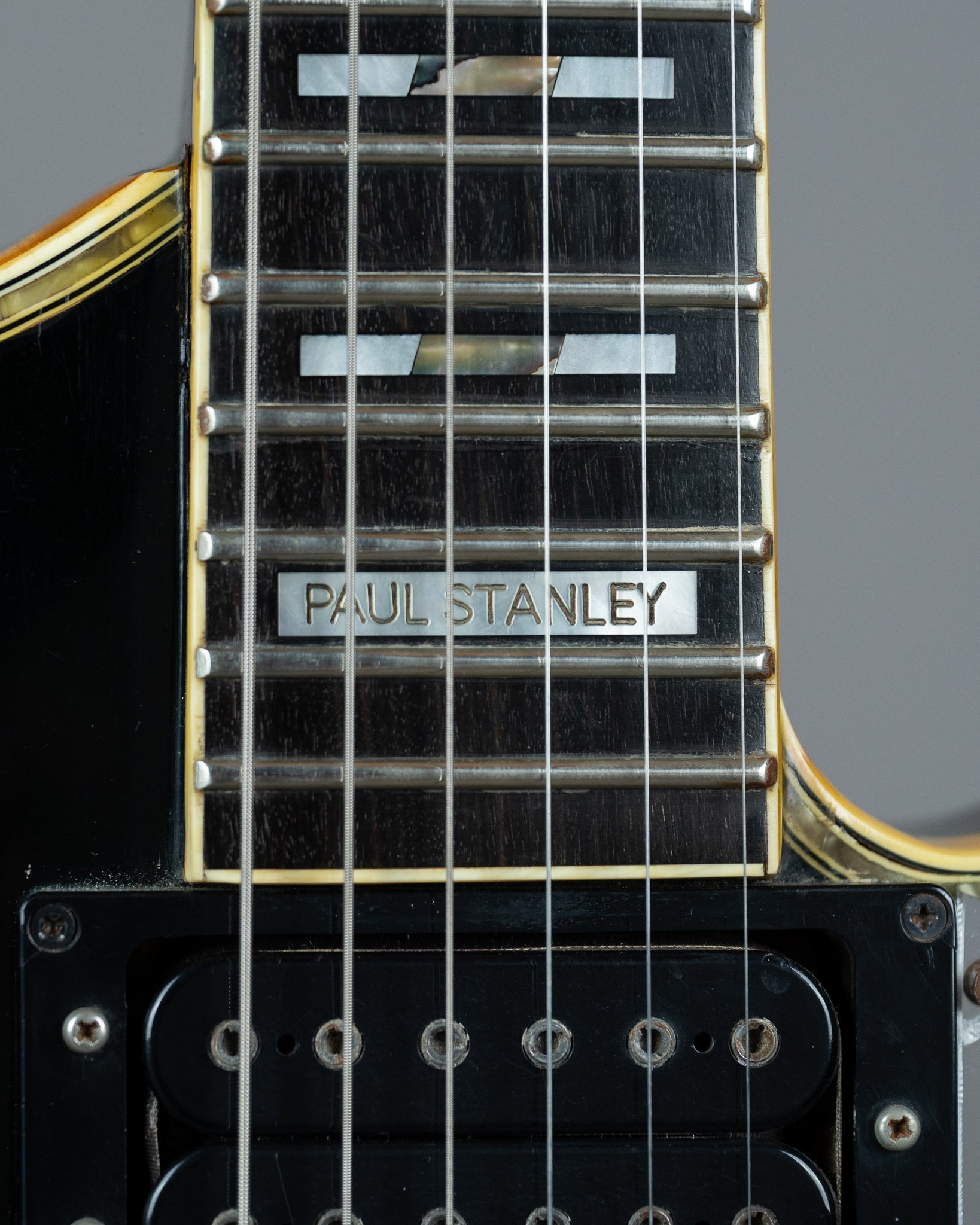 1979 Ibanez 'Paul Stanley' PS10/IC1000 Iceman (Japan, Black, OHSC)