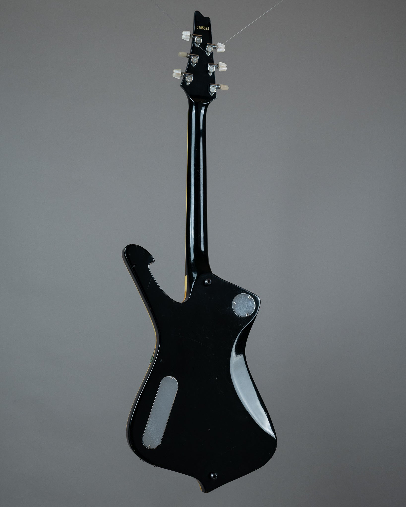 1979 Ibanez 'Paul Stanley' PS10/IC1000 Iceman (Japan, Black, OHSC)
