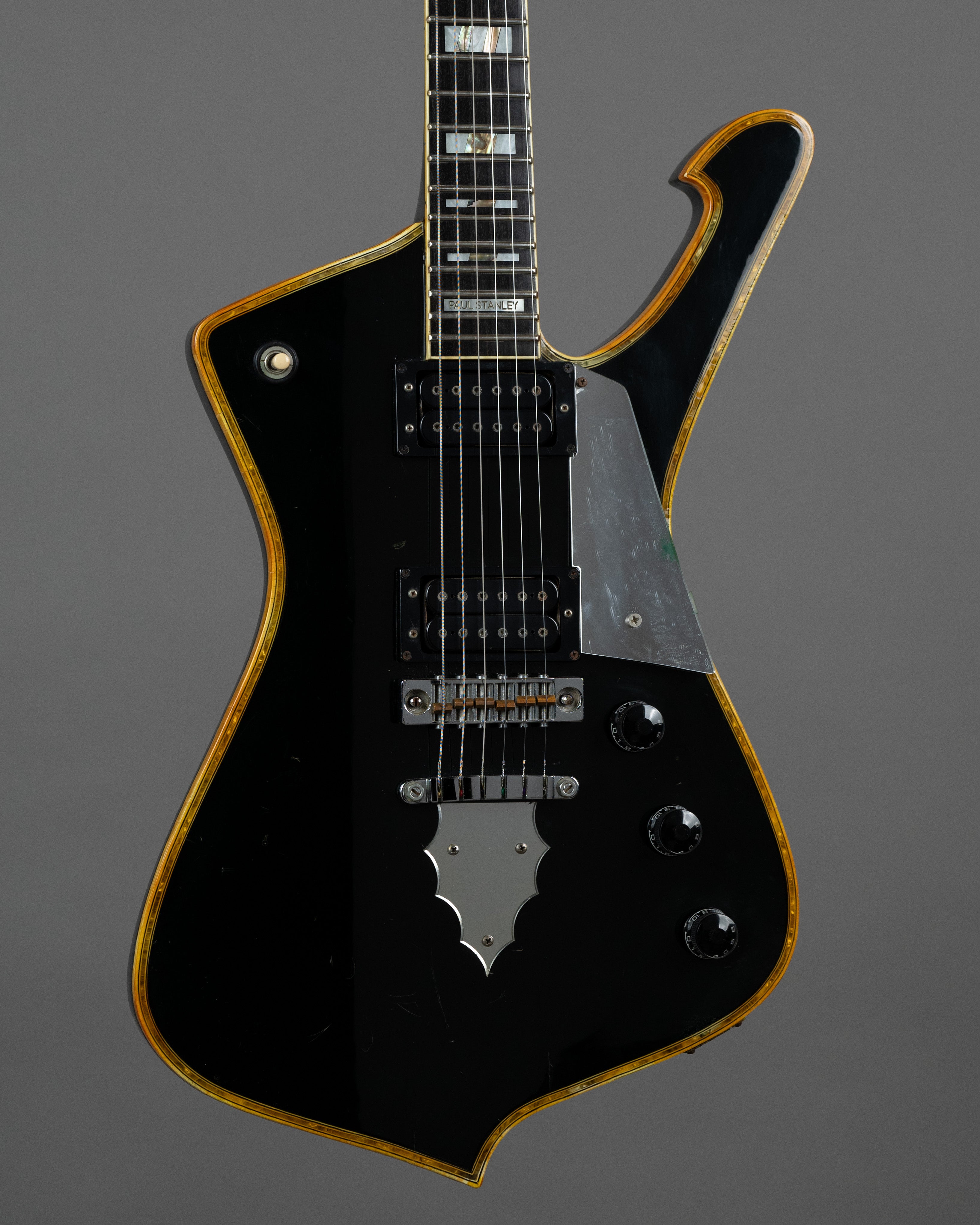 1979 Ibanez 'Paul Stanley' PS10/IC1000 Iceman (Japan, Black, OHSC)