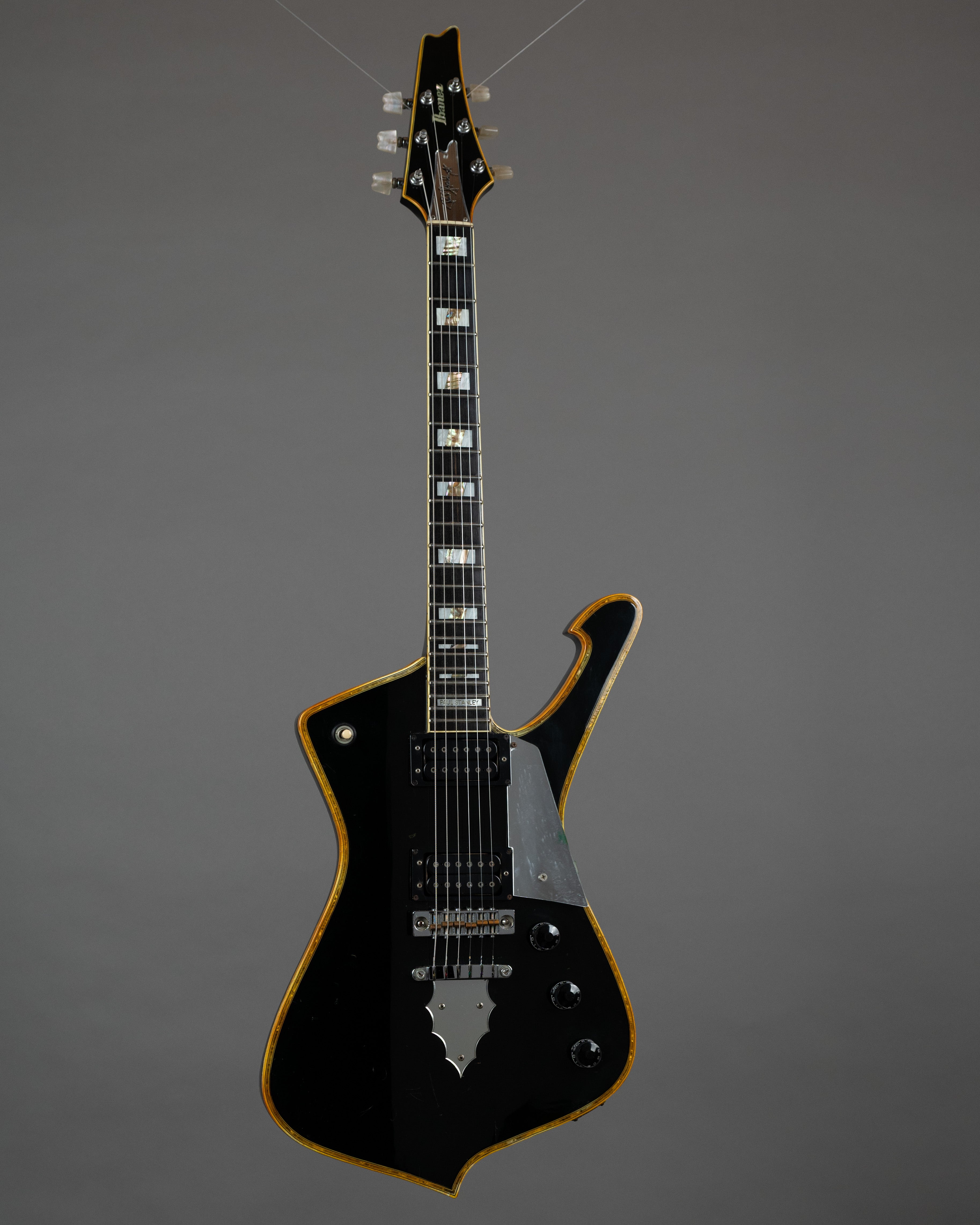 1979 Ibanez 'Paul Stanley' PS10/IC1000 Iceman (Japan, Black, OHSC)