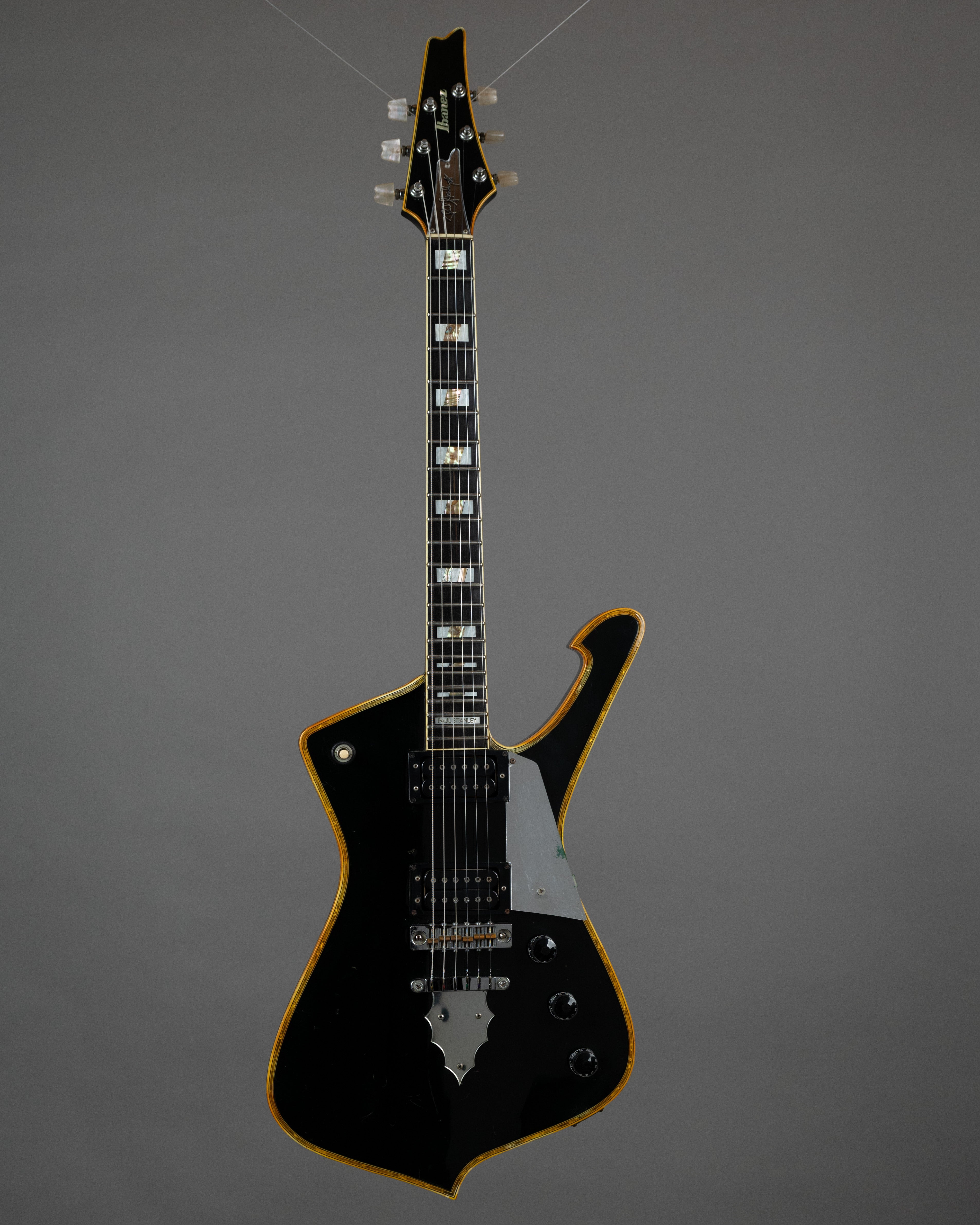 1979 Ibanez 'Paul Stanley' PS10/IC1000 Iceman (Japan, Black, OHSC)