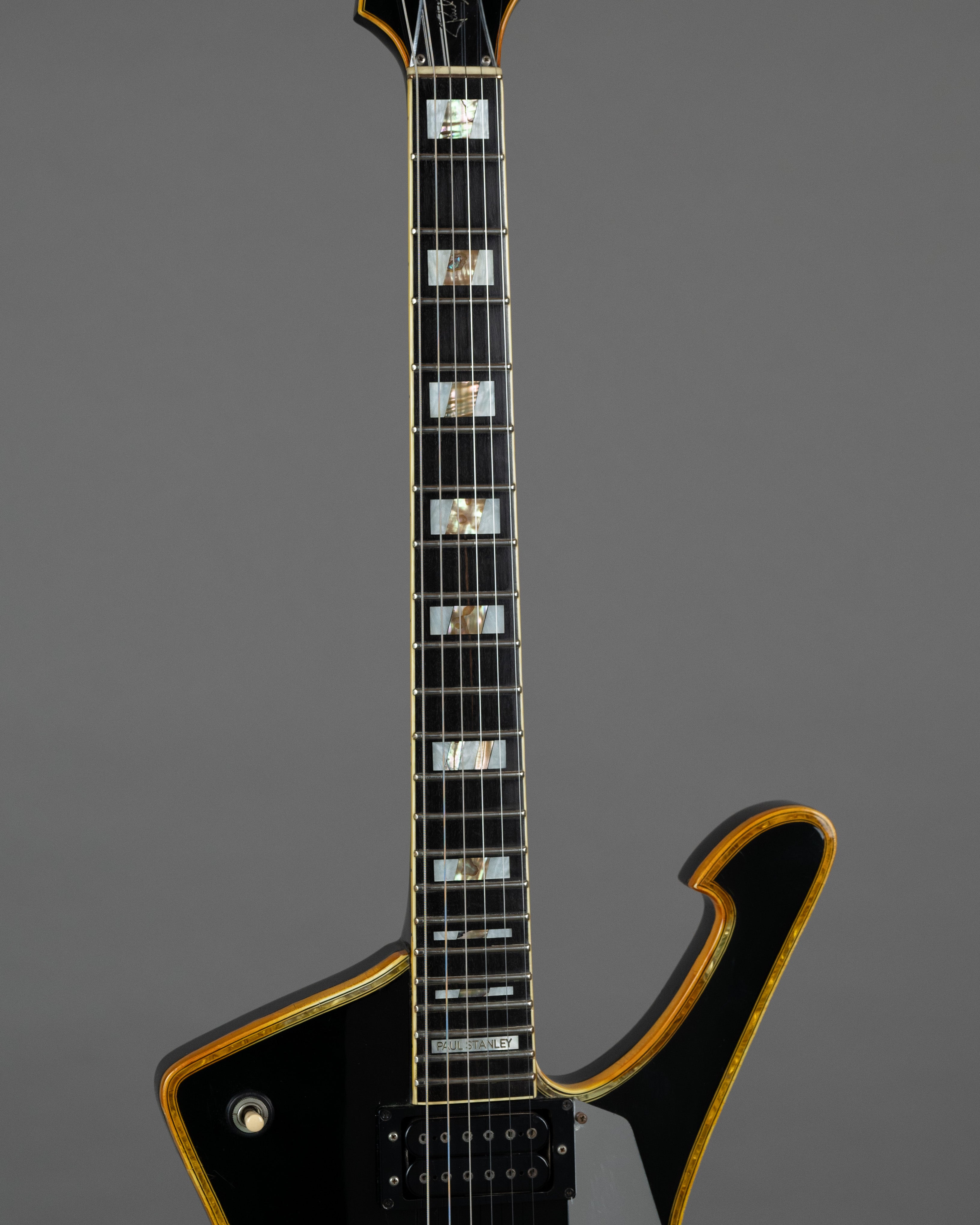 1979 Ibanez 'Paul Stanley' PS10/IC1000 Iceman (Japan, Black, OHSC)