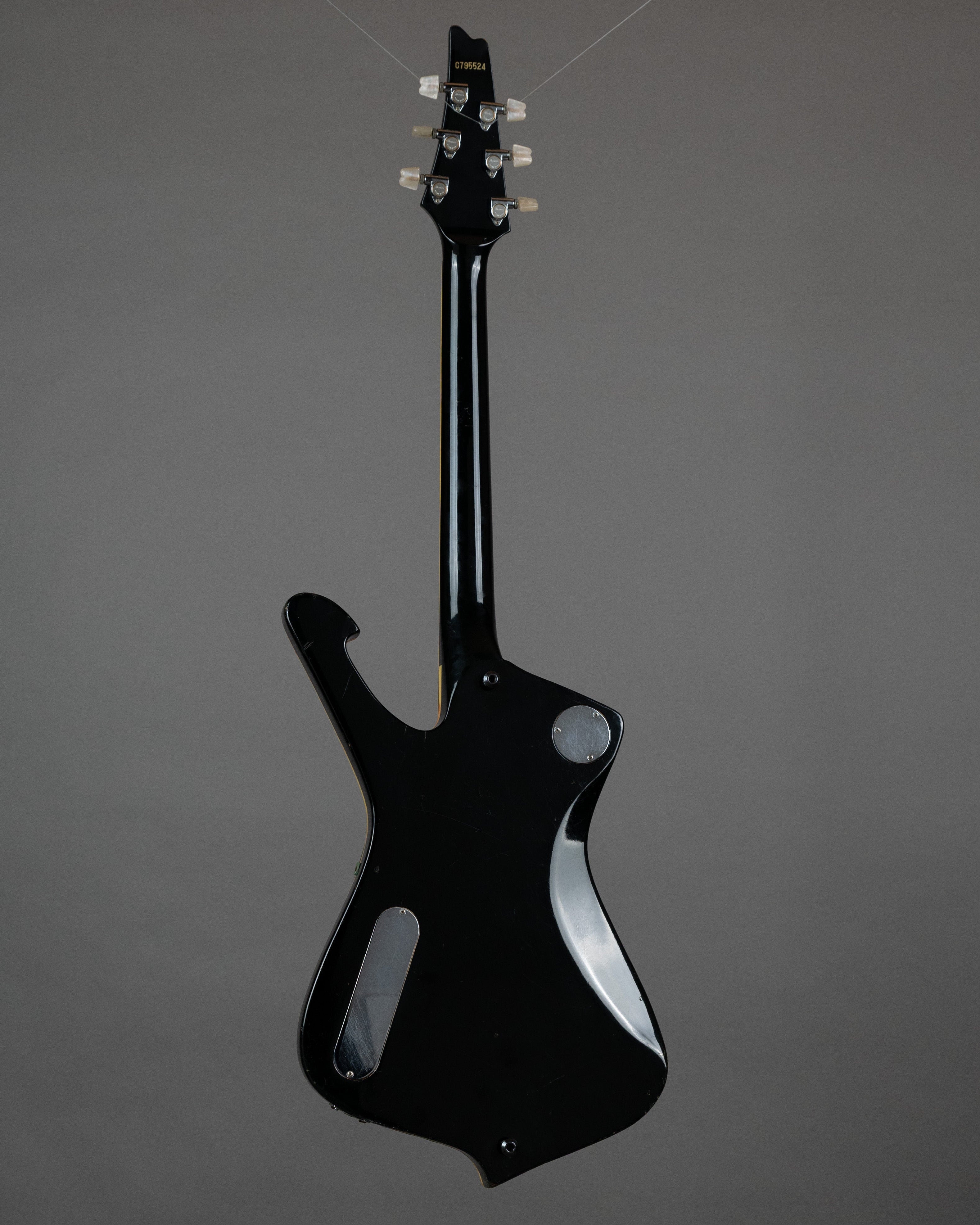 1979 Ibanez 'Paul Stanley' PS10/IC1000 Iceman (Japan, Black, OHSC)