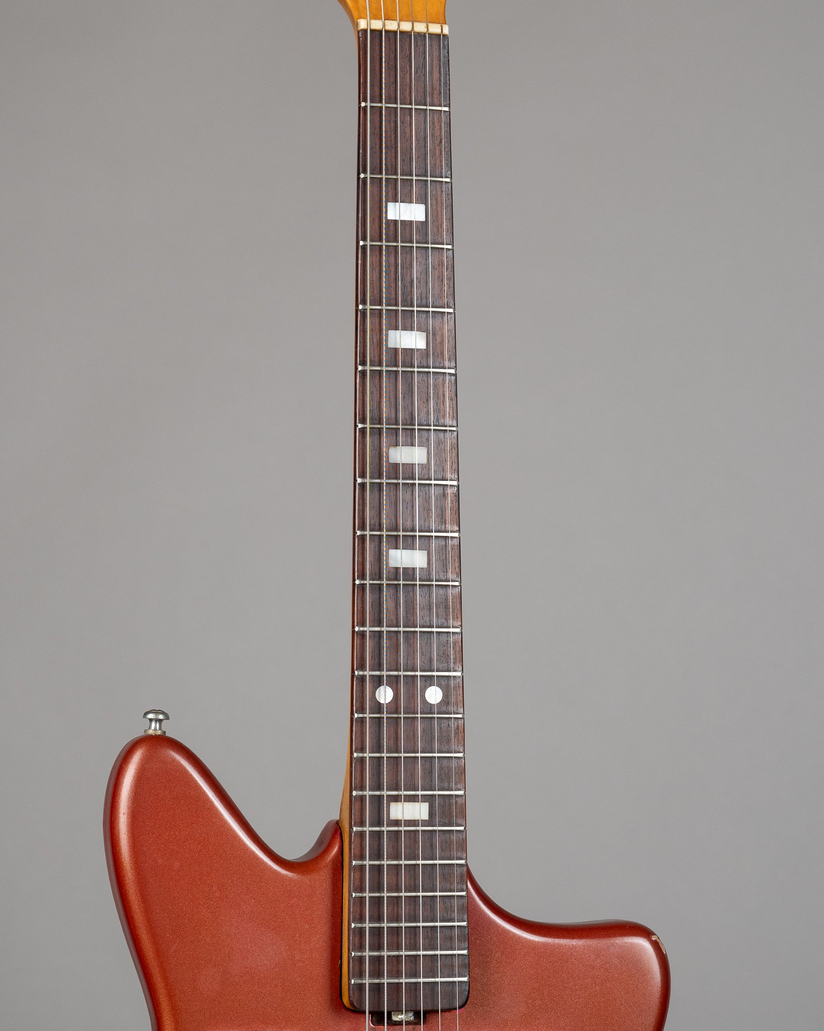 c1965 Guyatone LG-130T (Japan, Cherry Pink, OHSC)