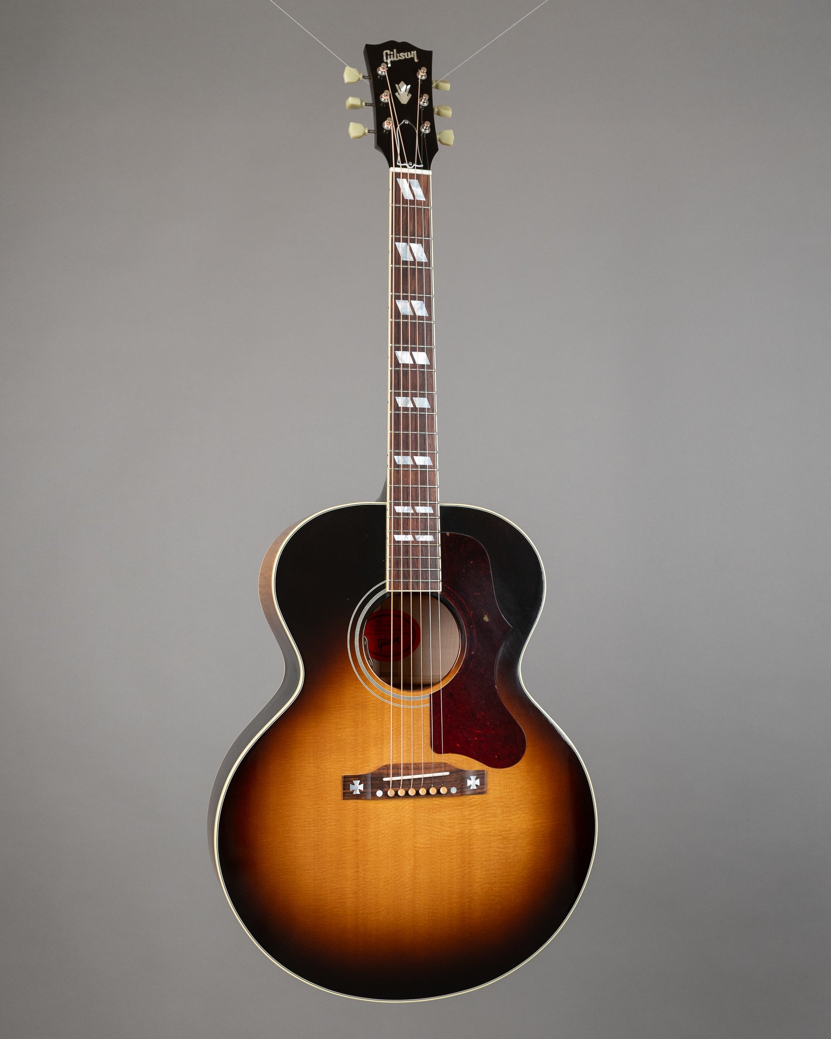 2022 Gibson J-185 (USA, Sunburst, OHSC)