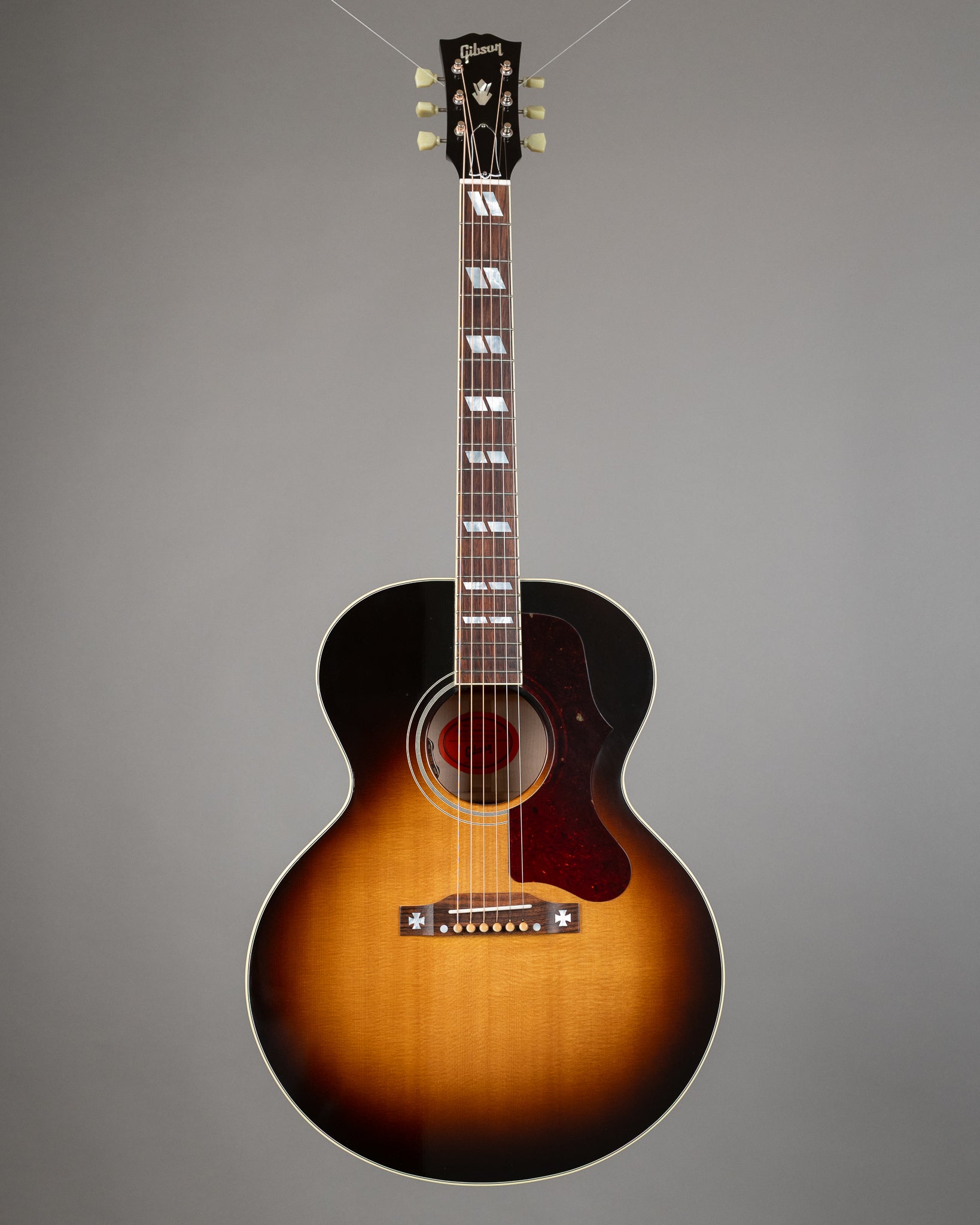 2022 Gibson J-185 (USA, Sunburst, OHSC)