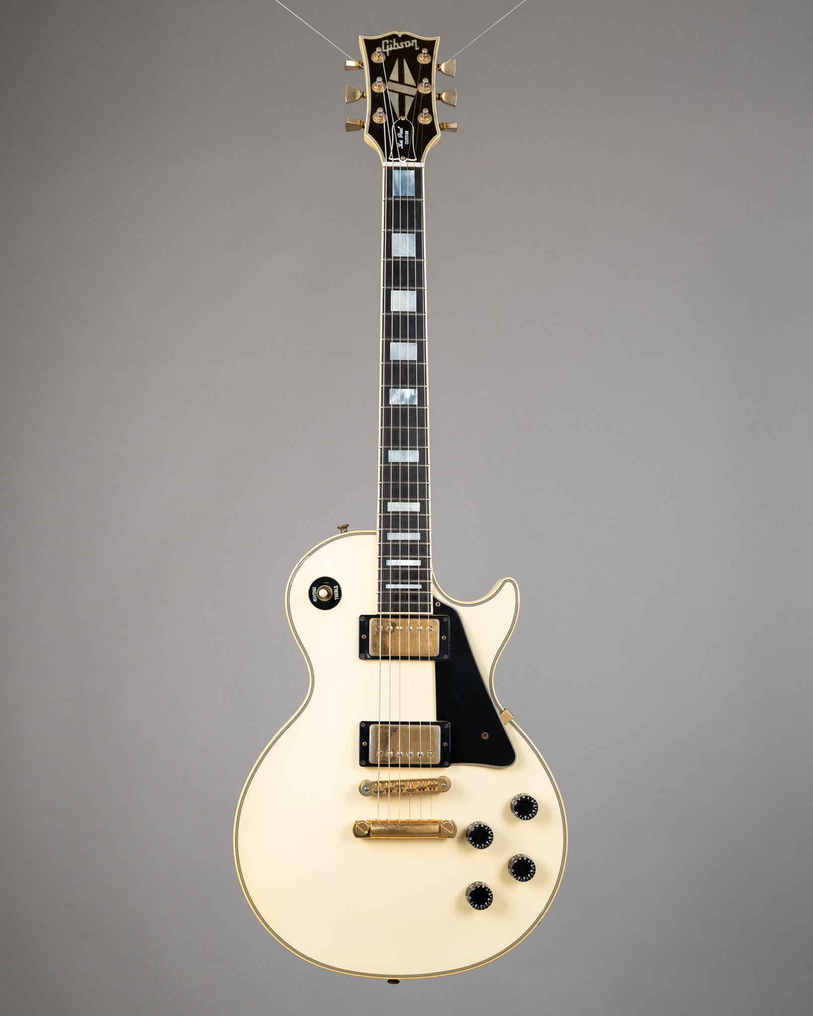 1987 Gibson Les Paul Custom (USA, Alpine White, OHSC)