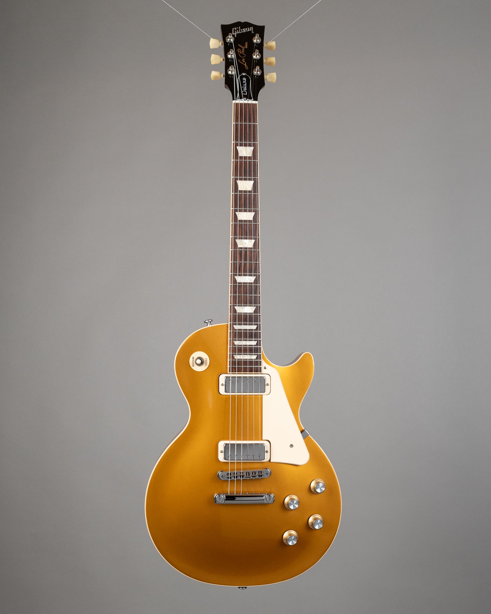 2021 Gibson 70s Les Paul Deluxe (USA, Goldtop, OHSC)