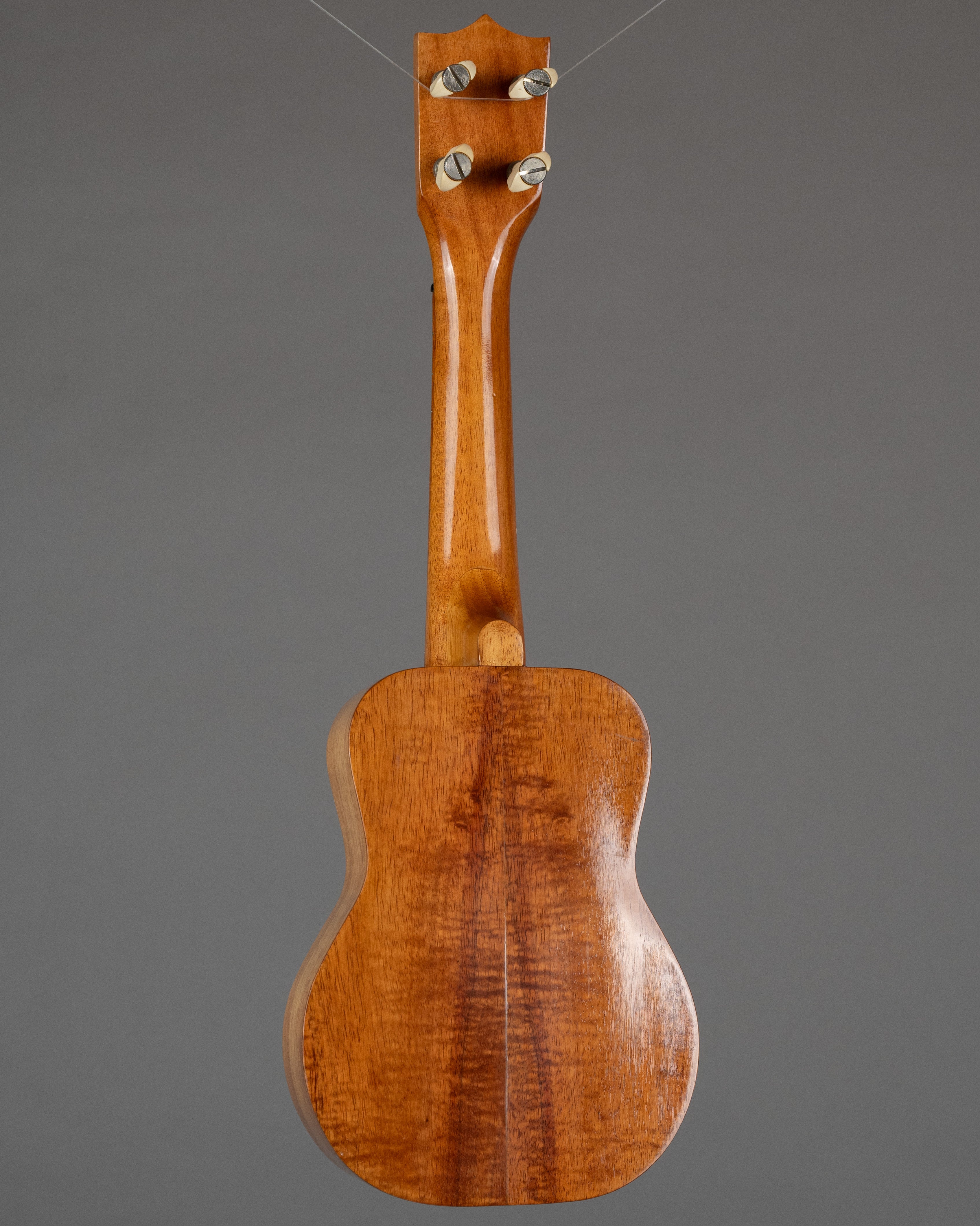 1996 Kamaka HF-1 Soprano Ukulele (Hawaii, Koa Gloss, OHSC)