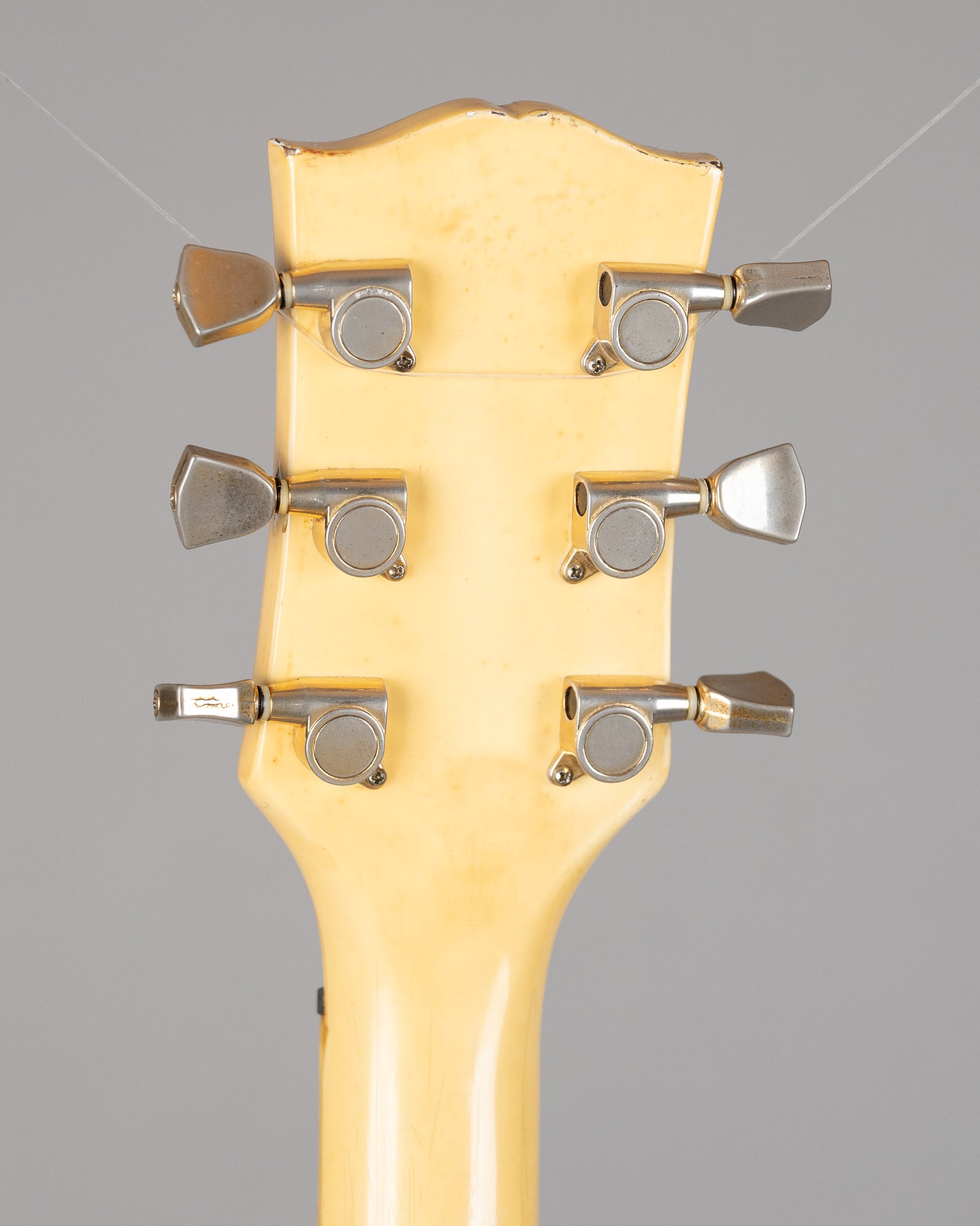 c1970s Gallan Les Paul Custom (Japan, Cream, Gold Hardware)