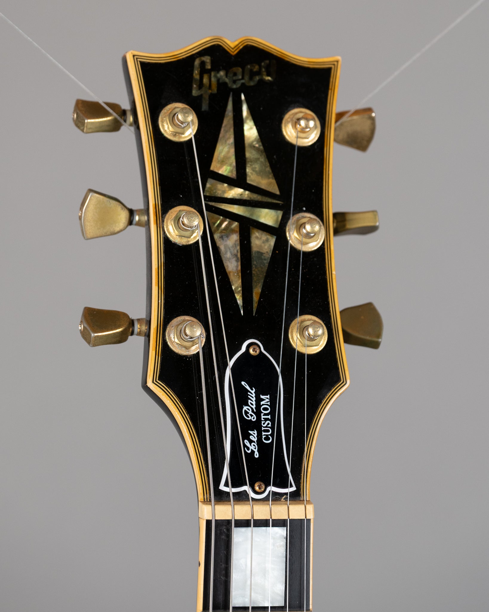 c1990s Greco Les Paul Custom (Korea, Black, Ebonite)