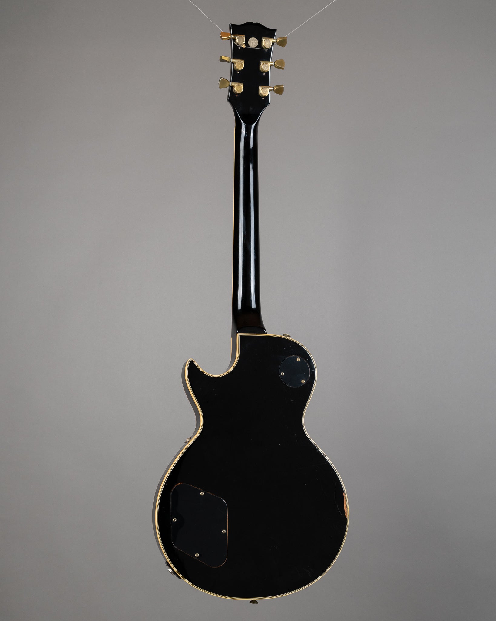 c1990s Greco Les Paul Custom (Korea, Black, Ebonite)
