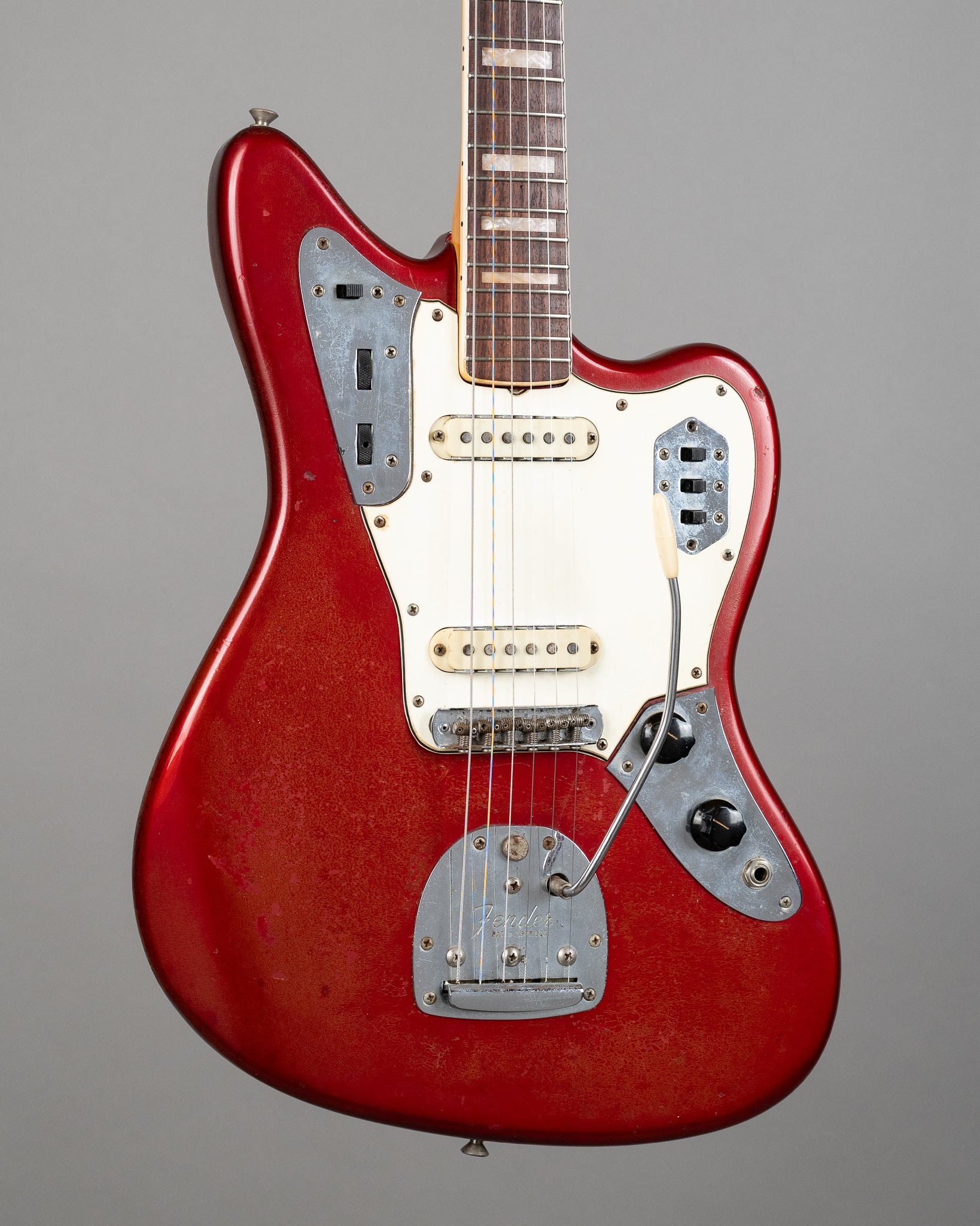 1969 Fender Jaguar (USA, Candy Apple Red, OHSC)