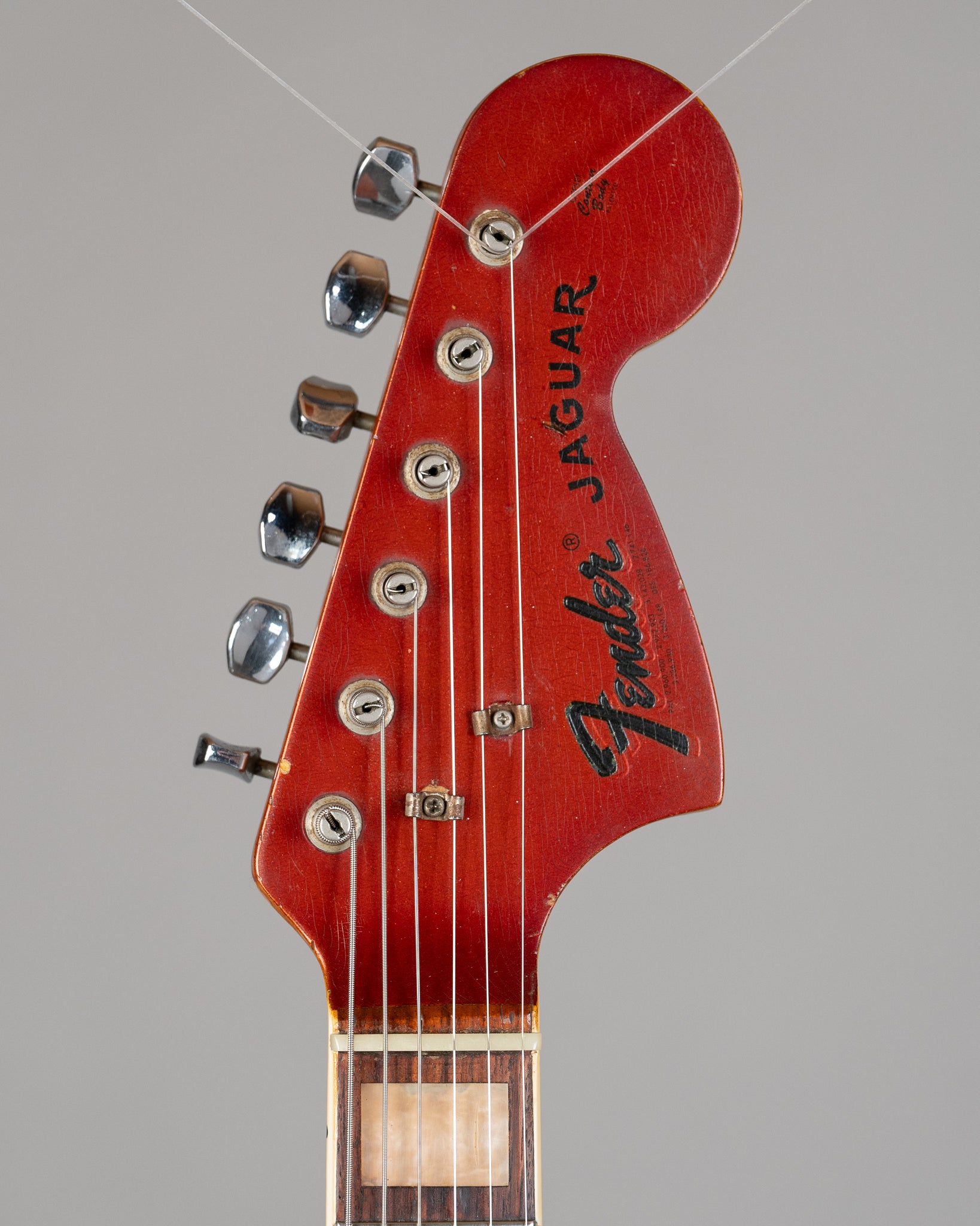 1969 Fender Jaguar (USA, Candy Apple Red, OHSC)