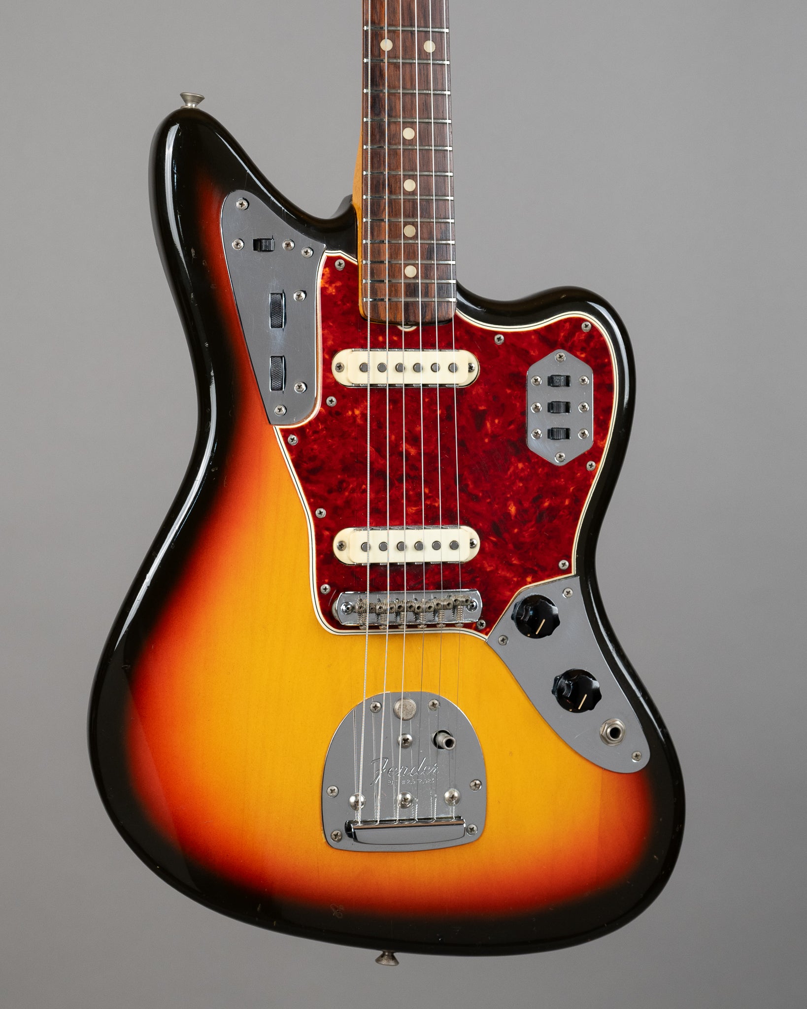 1965 Fender Jaguar (USA, Sunburst, HSC)