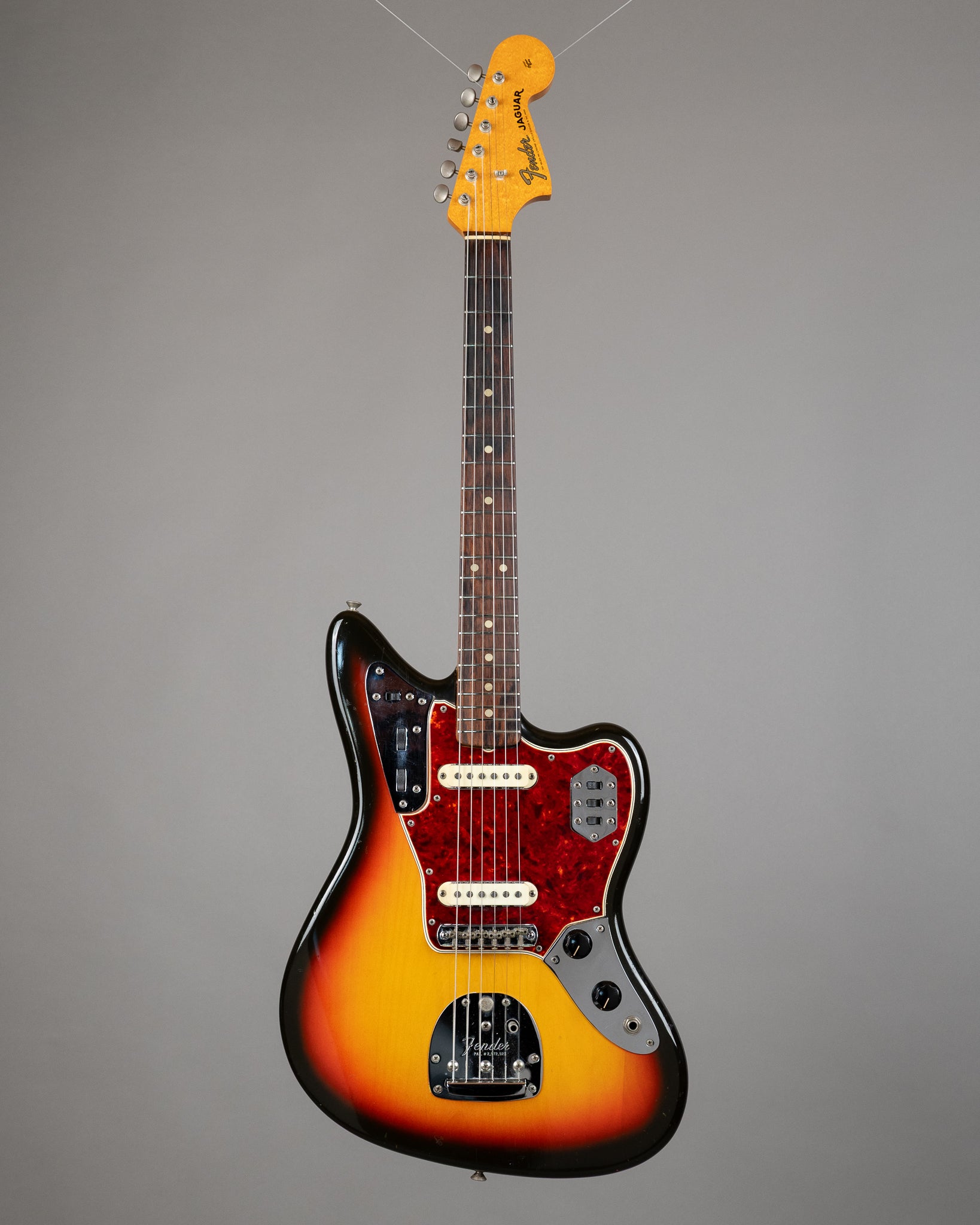 1965 Fender Jaguar (USA, Sunburst, HSC)