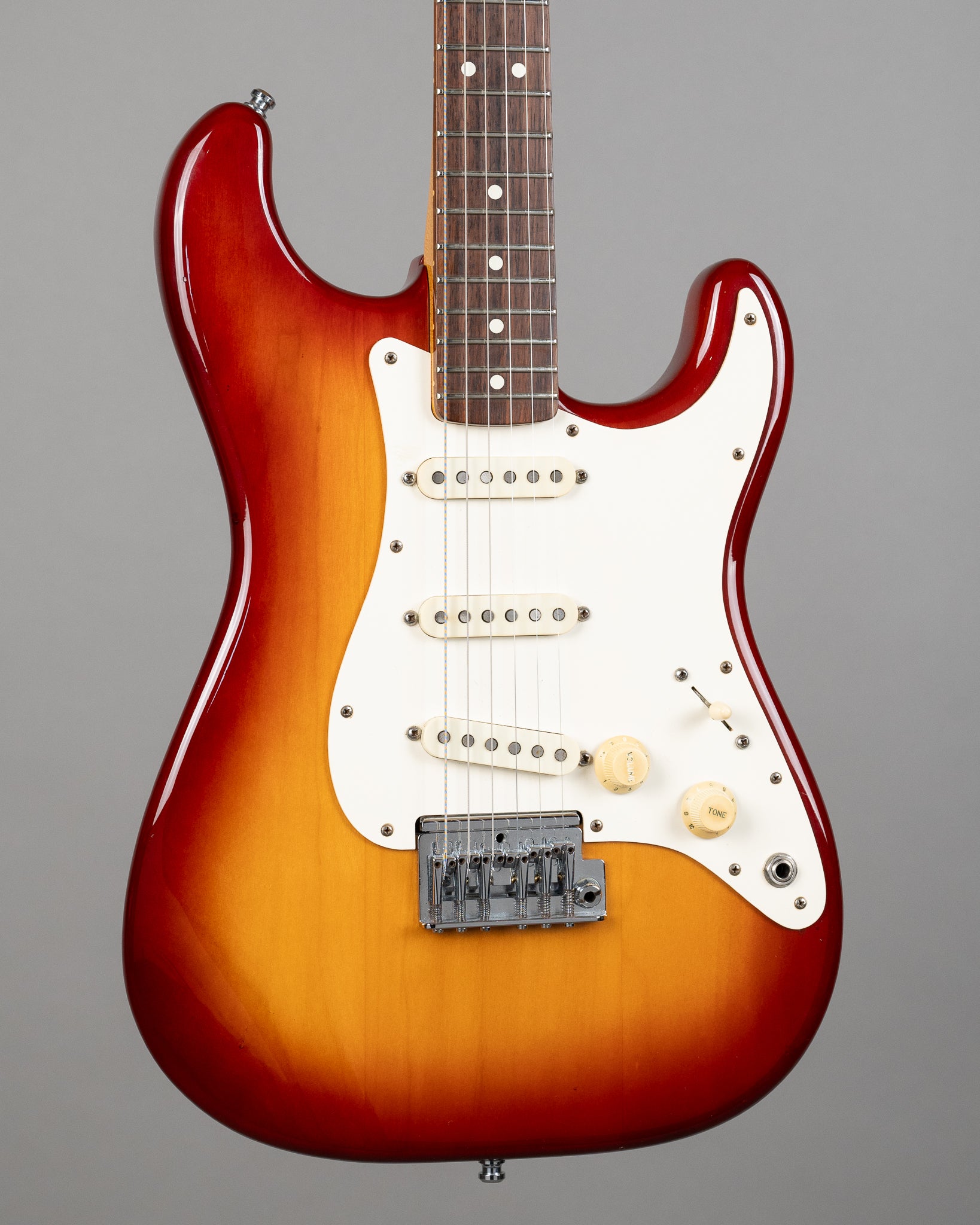 1984 Fender Standard Stratocaster 'Dan Smith Era' (USA, Sienna Sunburst, HSC)