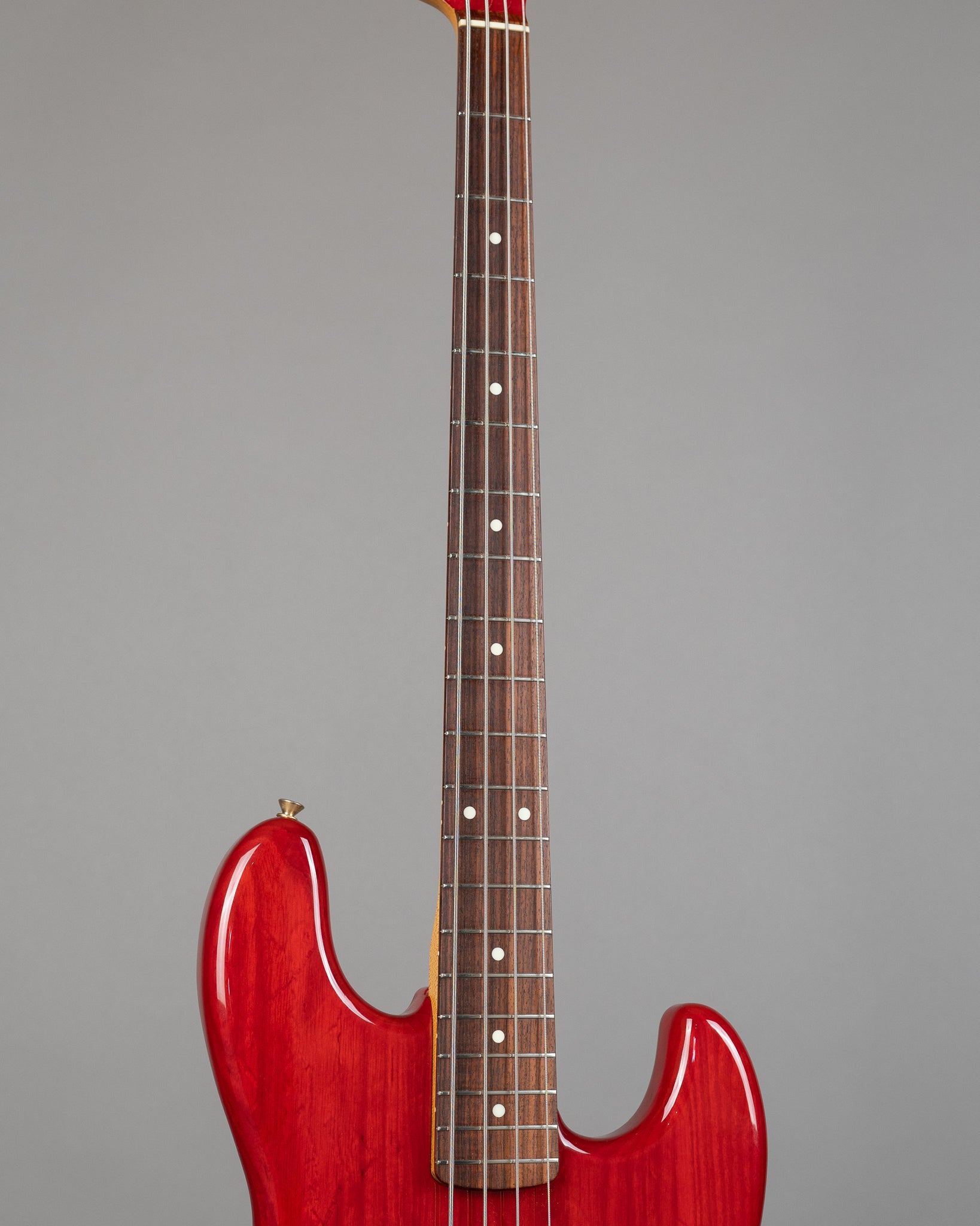 c1984 Fender Jazz Bass 'Custom Order' (Japan, Transparent Cherry)