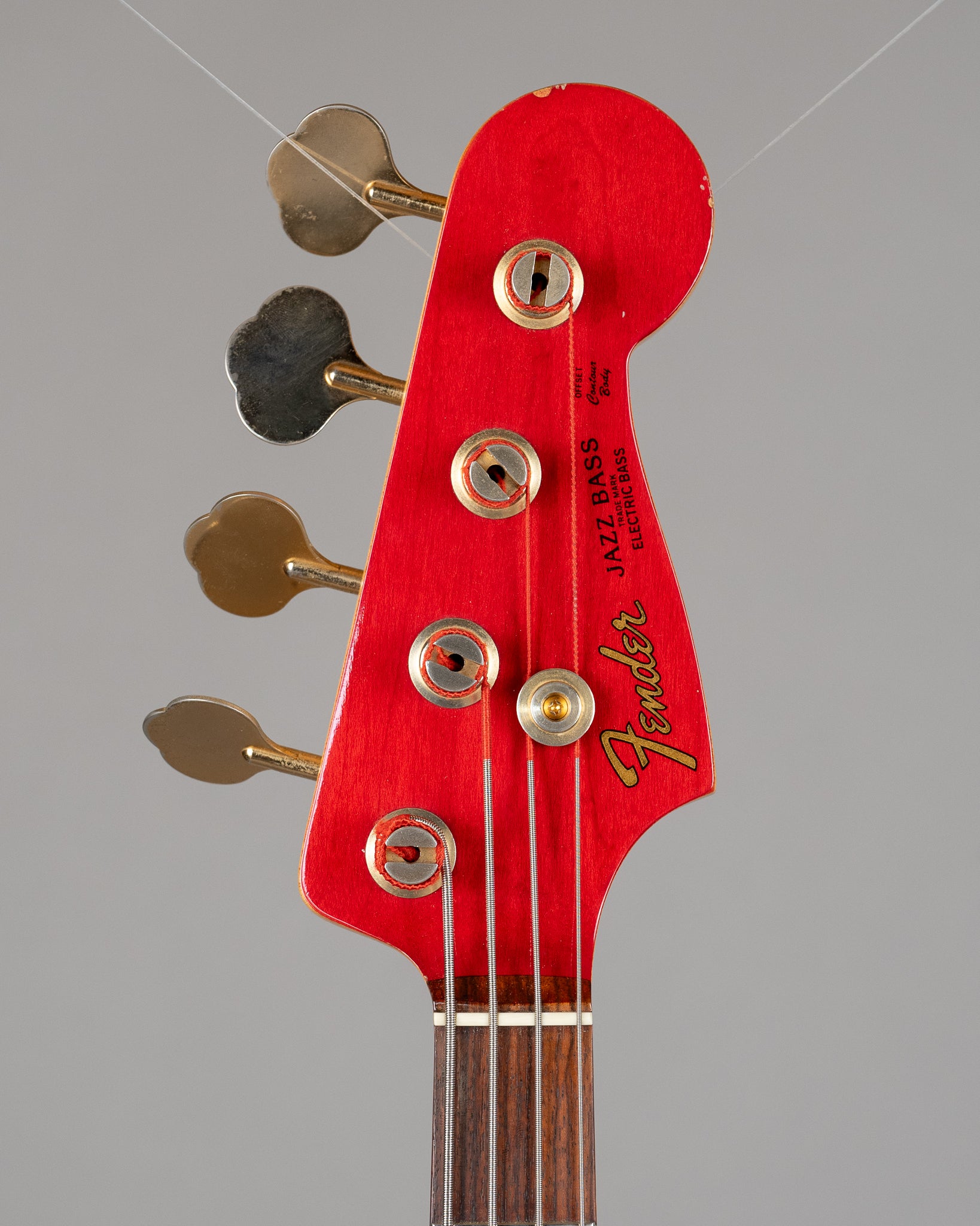 c1984 Fender Jazz Bass 'Custom Order' (Japan, Transparent Cherry)