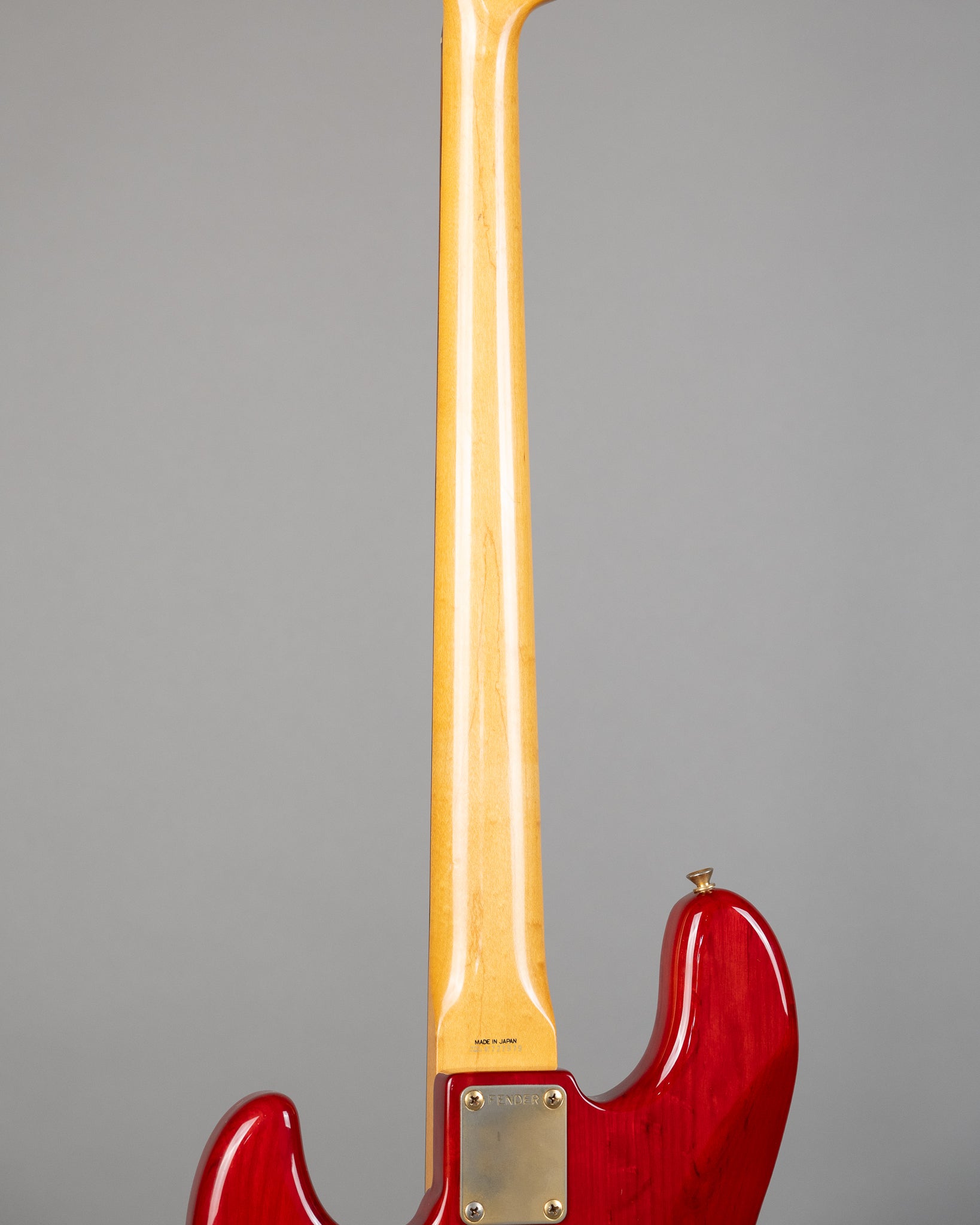 c1984 Fender Jazz Bass 'Custom Order' (Japan, Transparent Cherry)