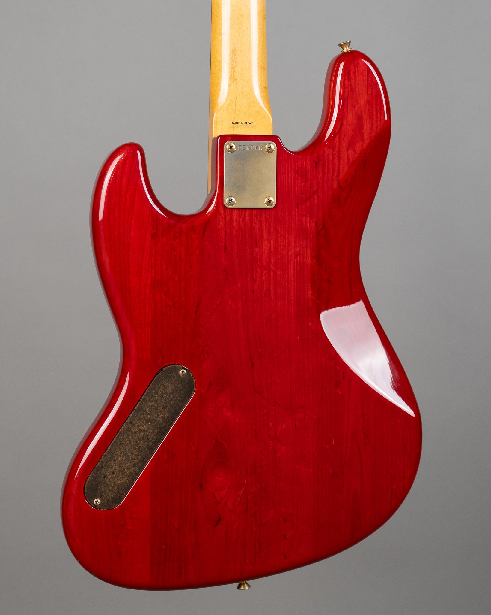 c1984 Fender Jazz Bass 'Custom Order' (Japan, Transparent Cherry)