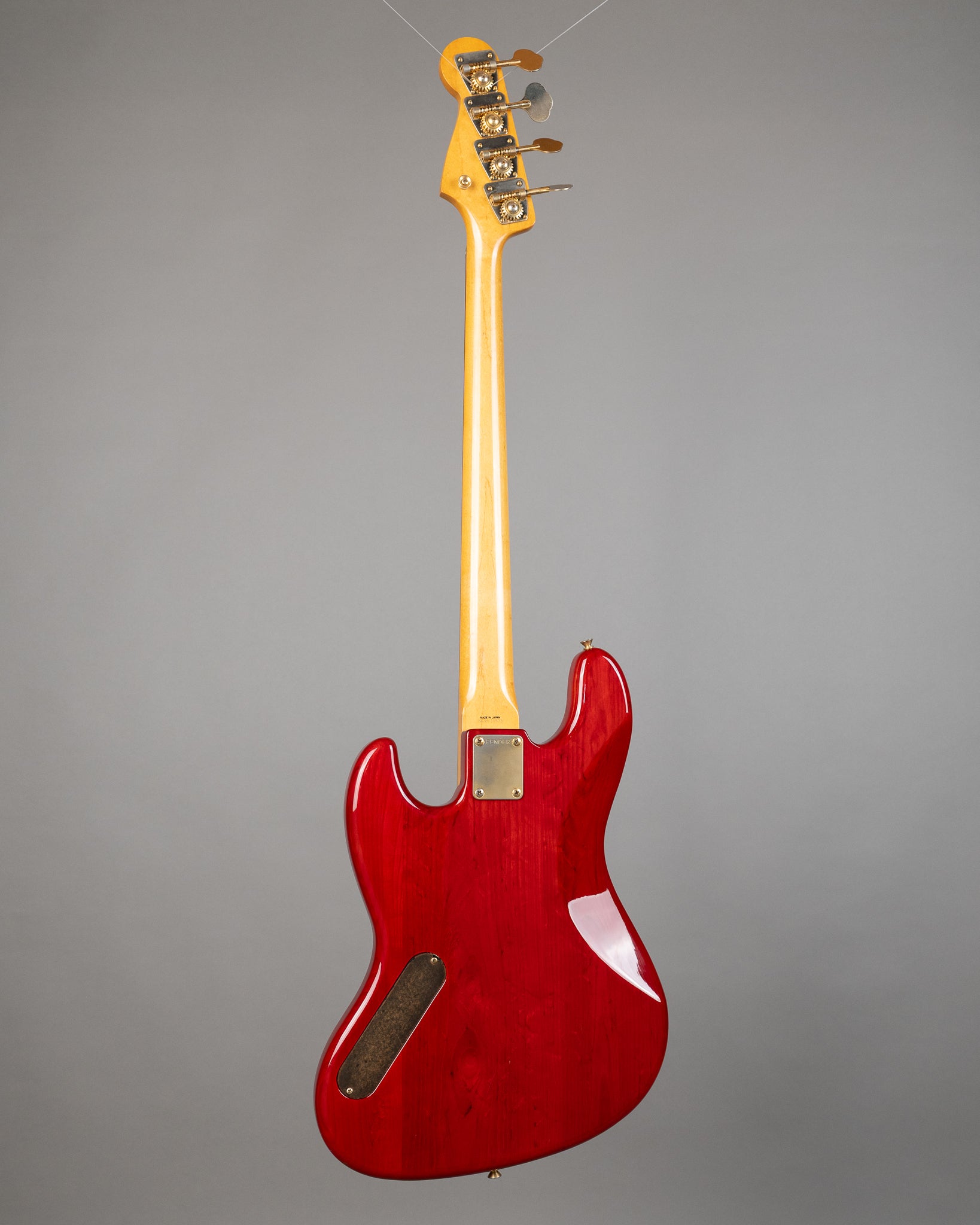 c1984 Fender Jazz Bass 'Custom Order' (Japan, Transparent Cherry)