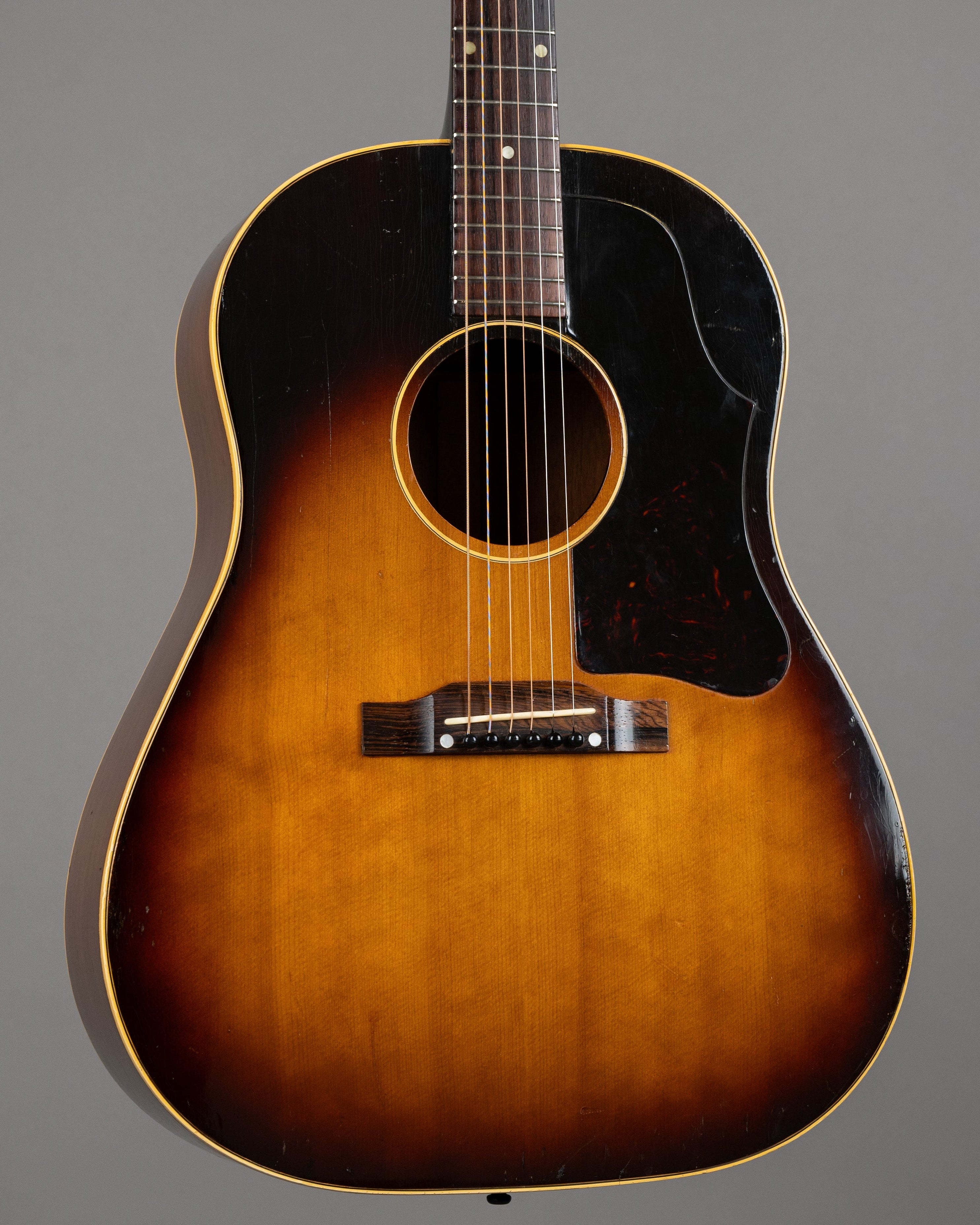 c1958 Gibson J-45 (USA, Sunburst, HSC)