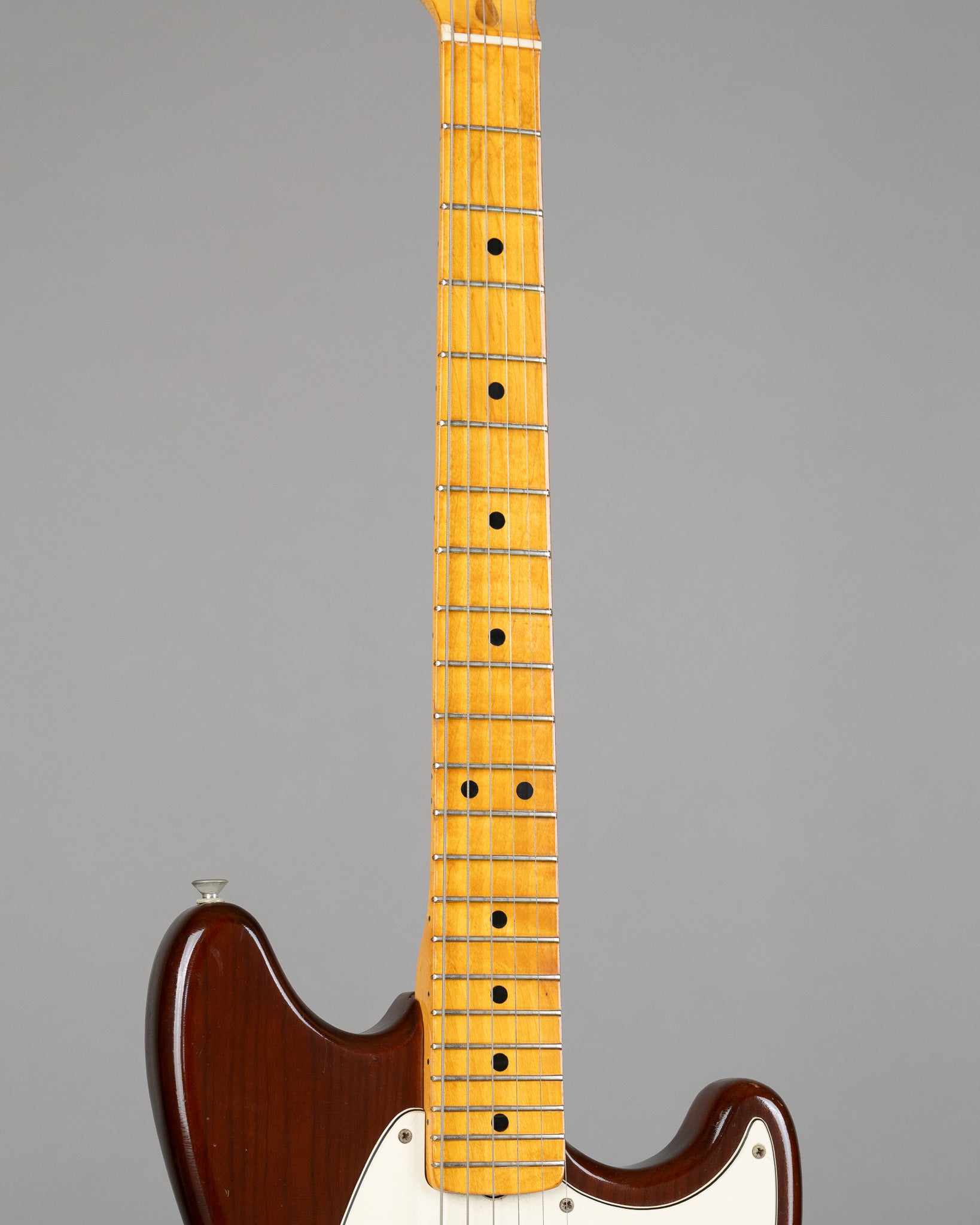 1976 Fender Mustang (USA, Maple Neck, Mocha, OHSC)