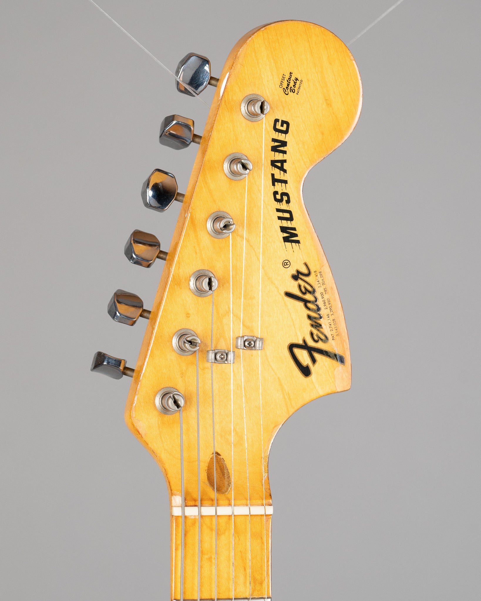 1976 Fender Mustang (USA, Maple Neck, Mocha, OHSC)