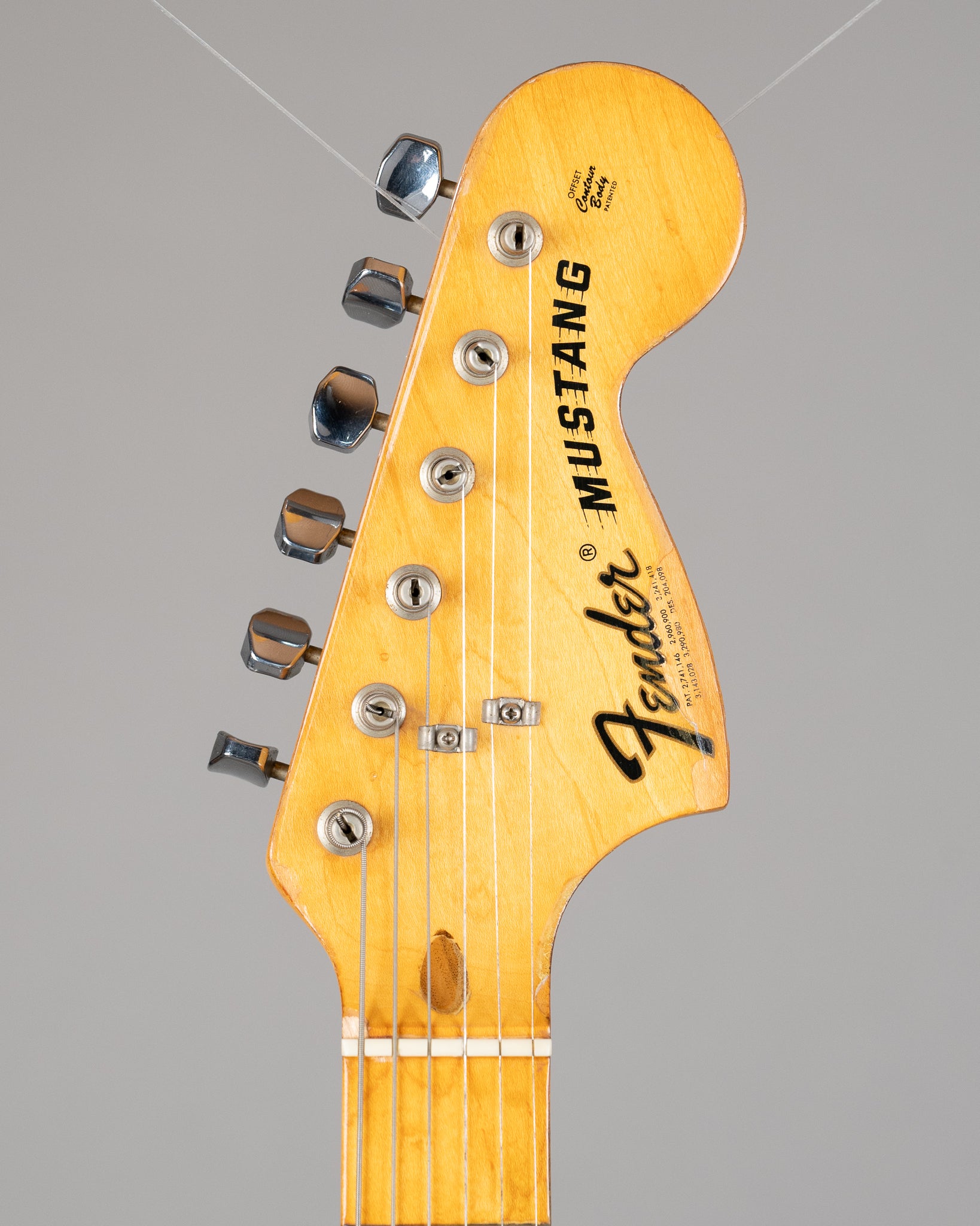 1976 Fender Mustang (USA, Maple Neck, Mocha, OHSC)