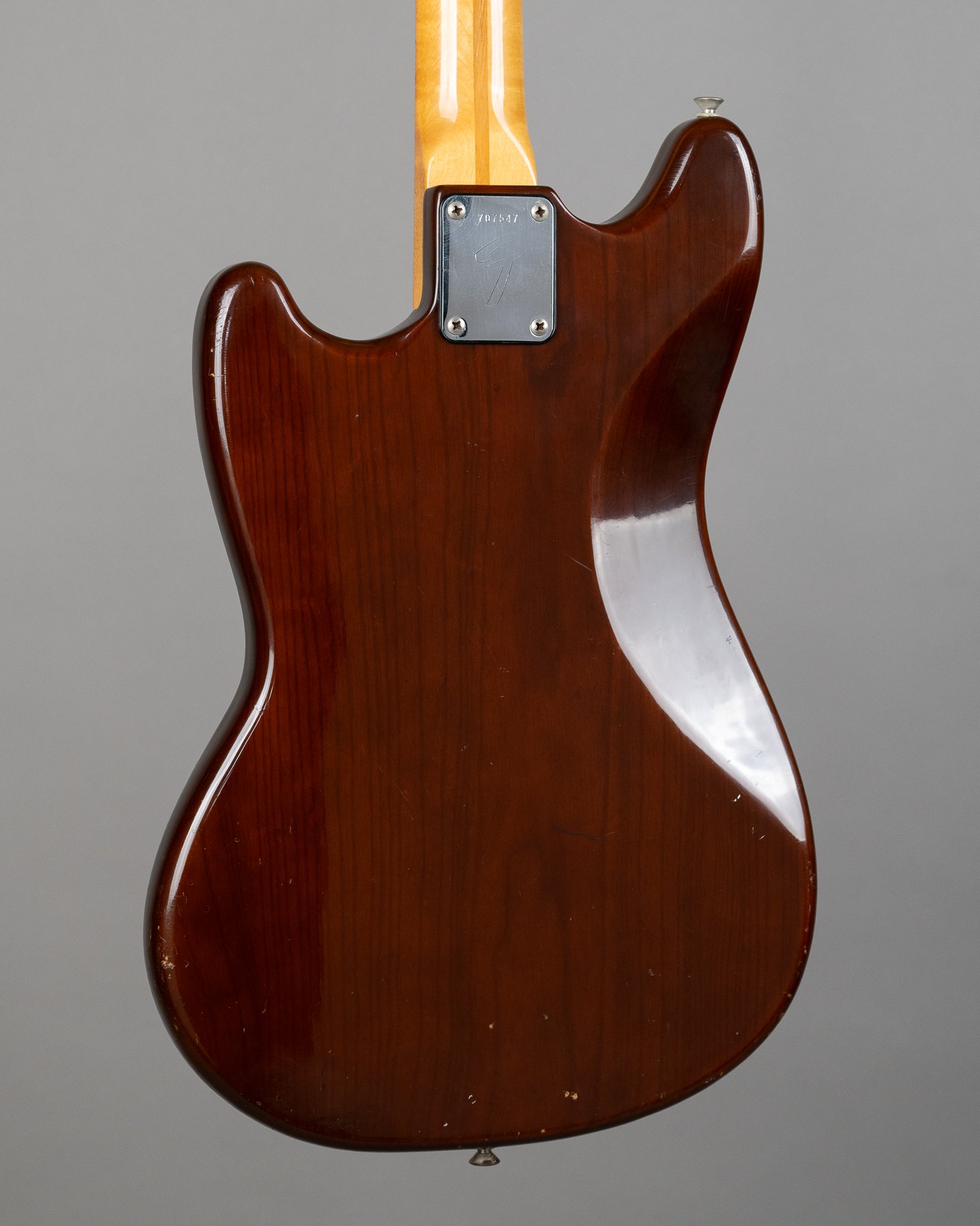 1976 Fender Mustang (USA, Maple Neck, Mocha, OHSC)