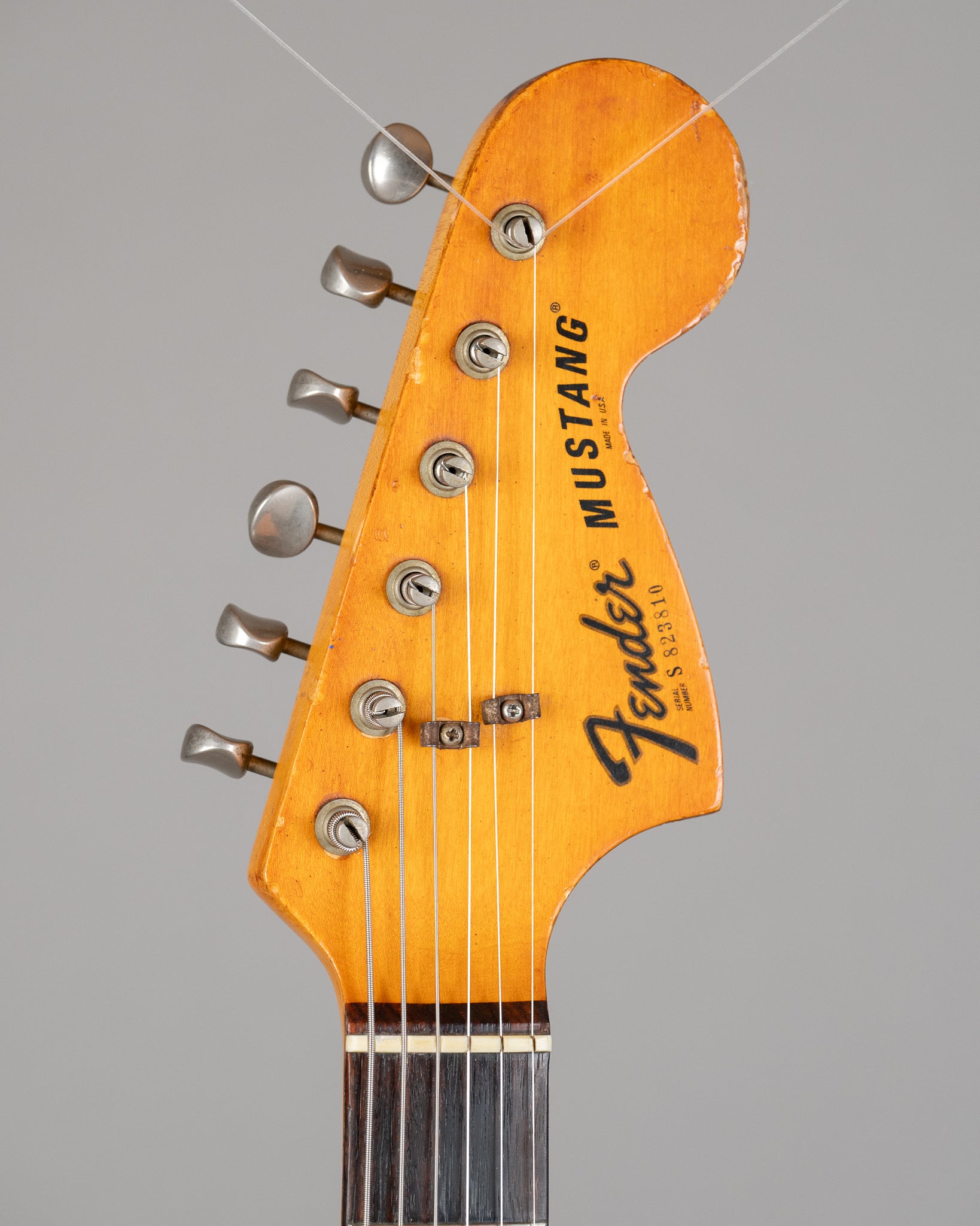 1978 Fender Mustang (USA, Matte Black, OHSC)