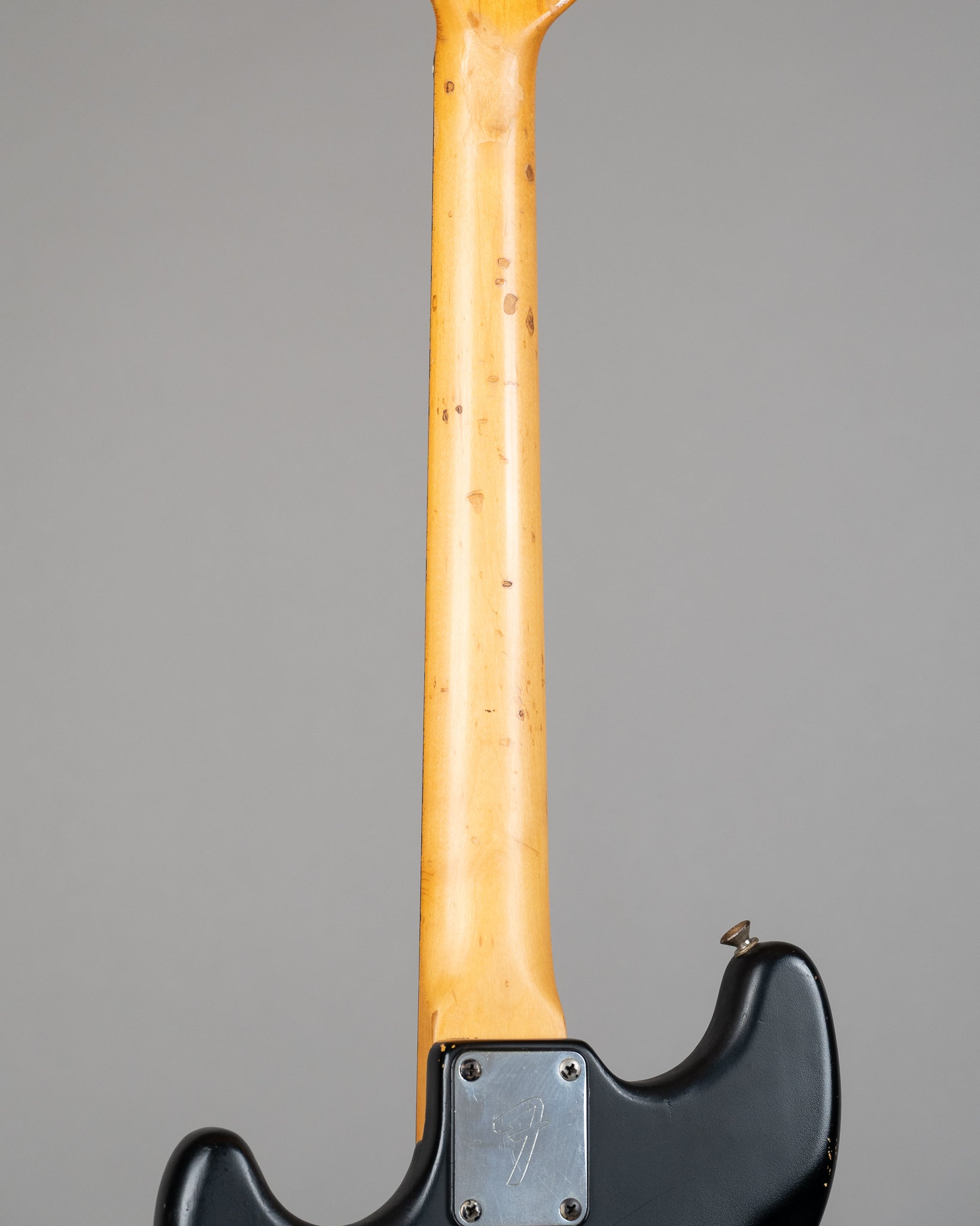 1978 Fender Mustang (USA, Matte Black, OHSC)