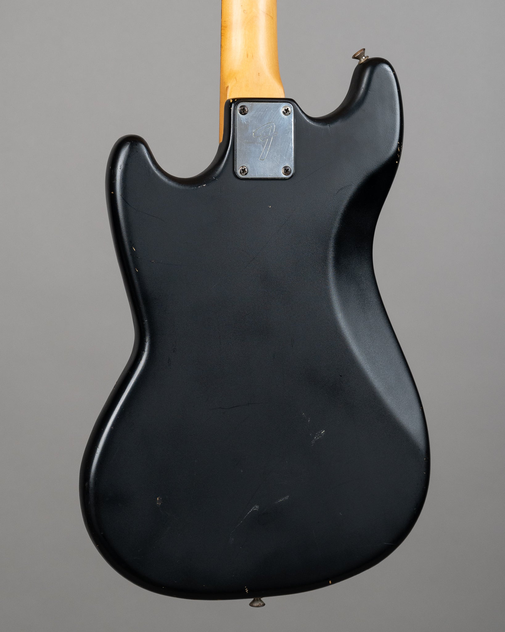 1978 Fender Mustang (USA, Matte Black, OHSC)