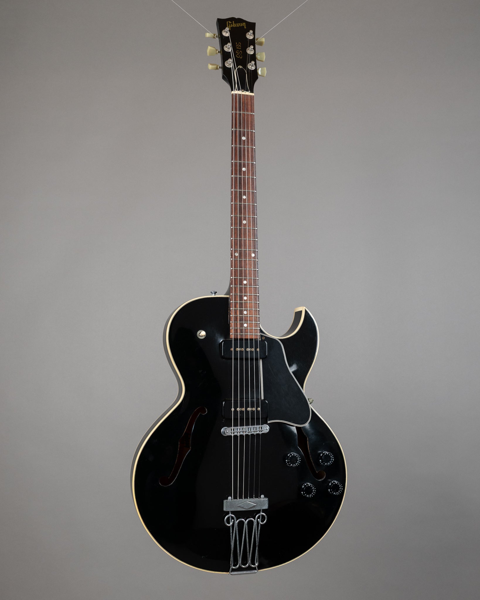 1996 Gibson ES-135 (USA, Ebony, OHSC)