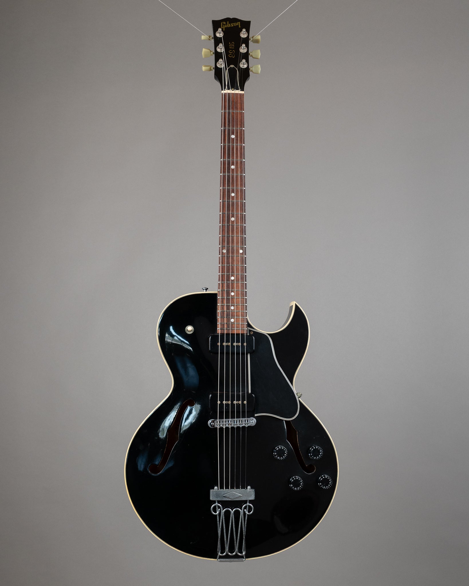 1996 Gibson ES-135 (USA, Ebony, OHSC)