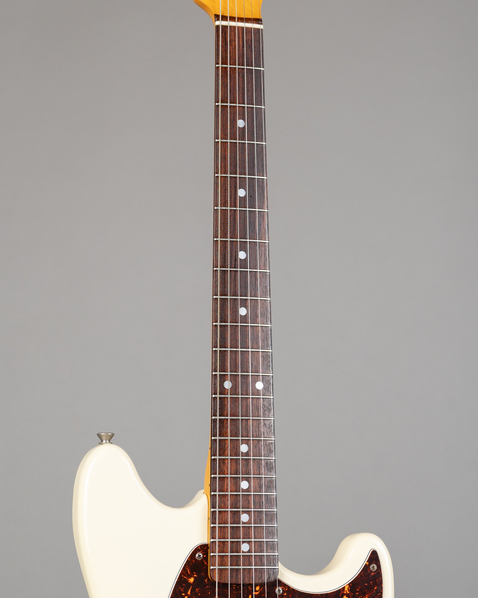 c1984 Fender MG69-60 Mustang (Japan, Olympic White, Gig Bag)